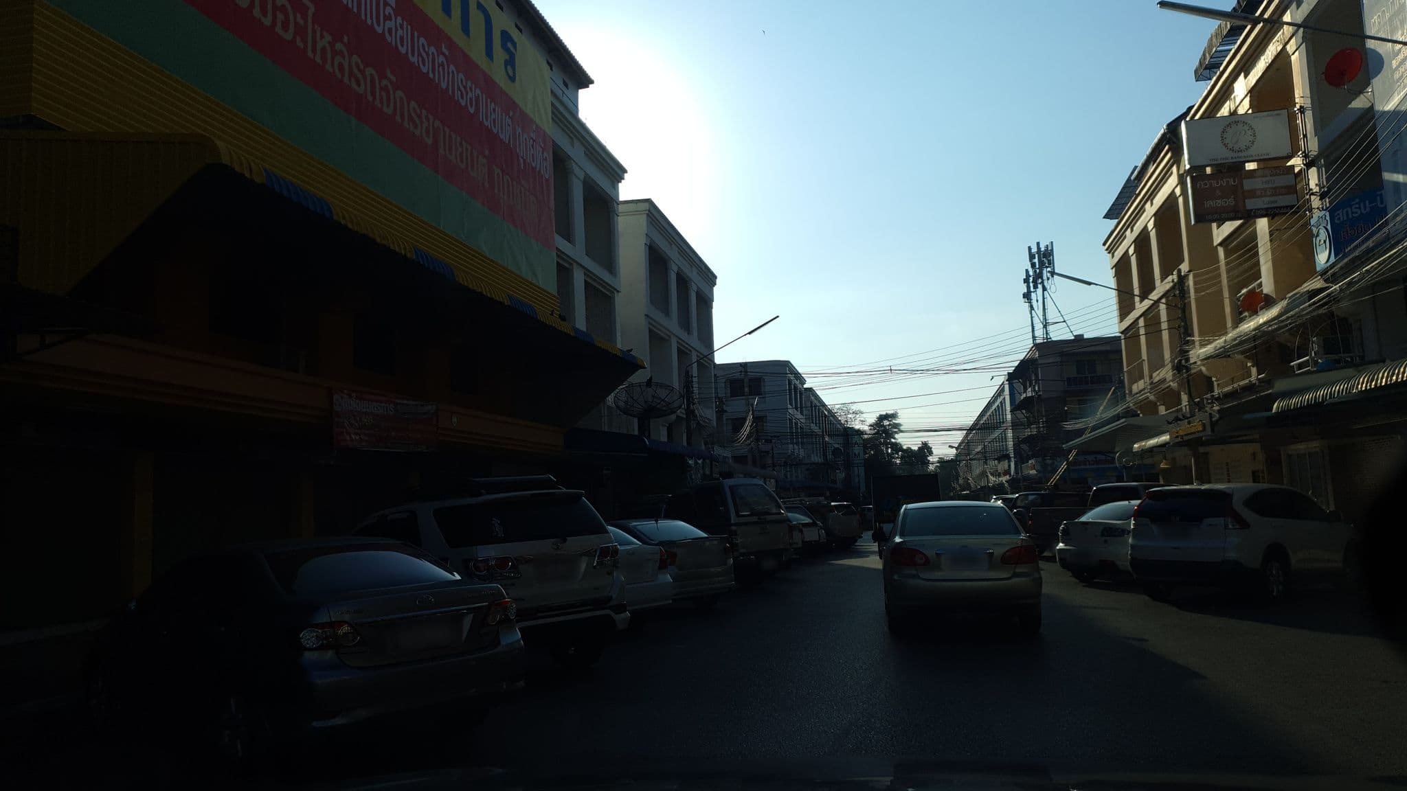 Street view near Tiya house, Krabi