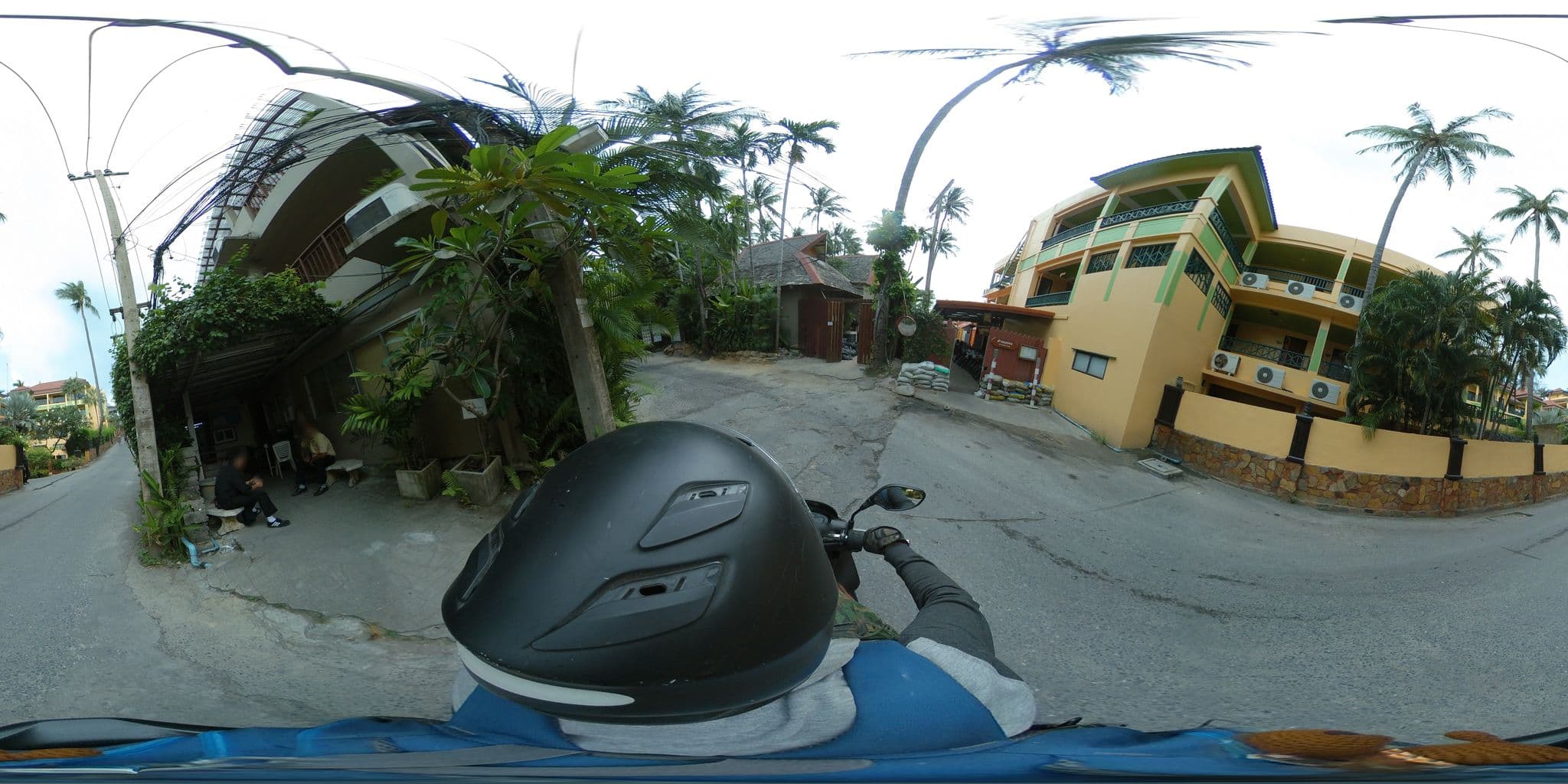 Street view near Chaba Cabana Beach Resort, Ko Samui
