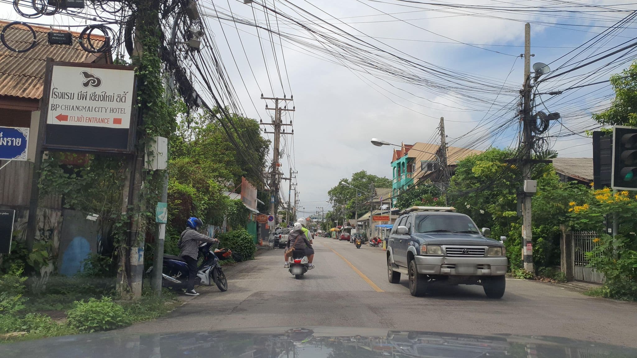 Street view near Namton Boutique Hotel, Chiang Mai