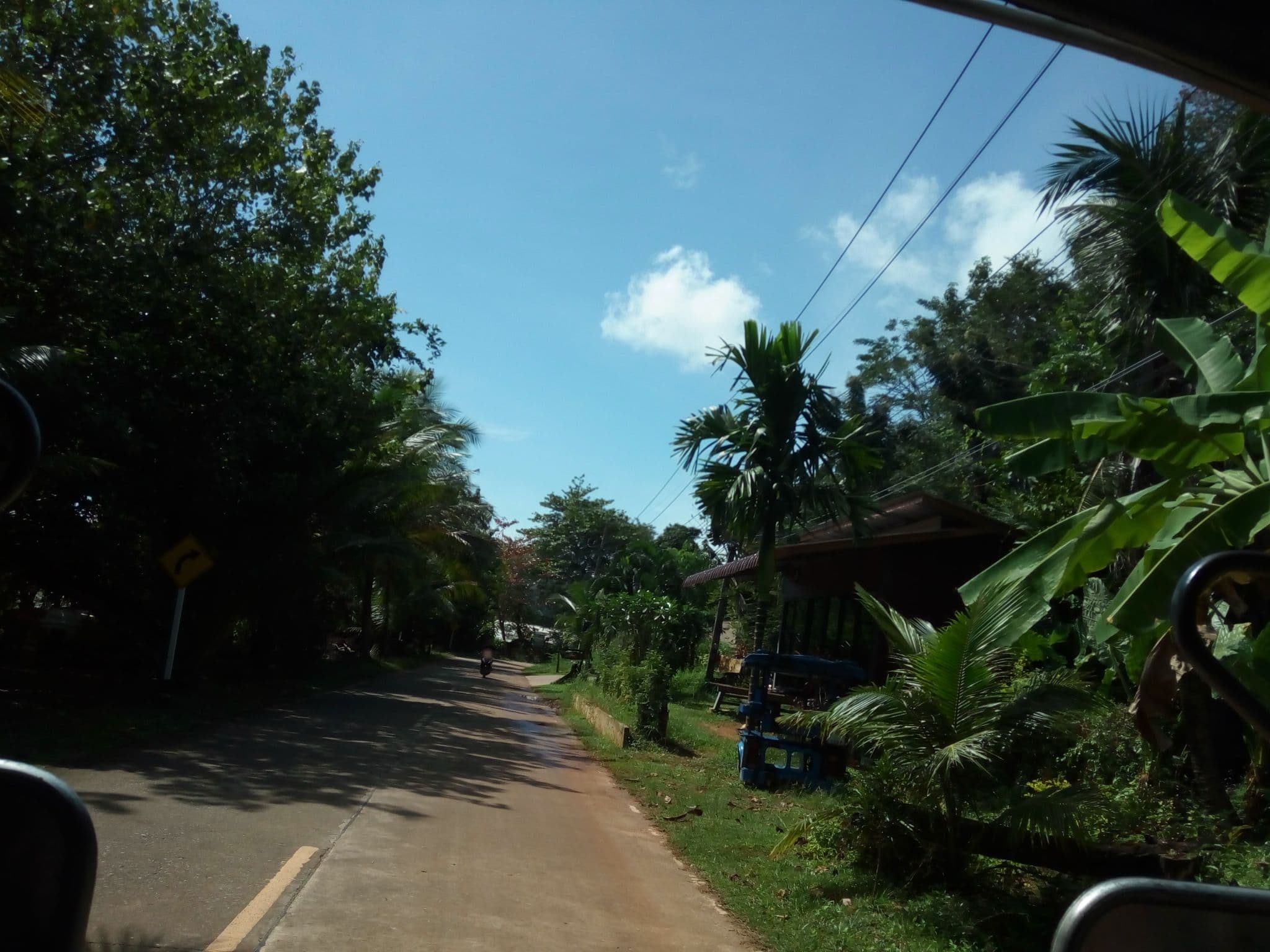 Street view near Thakhao Bay View, Ban Phru Nai