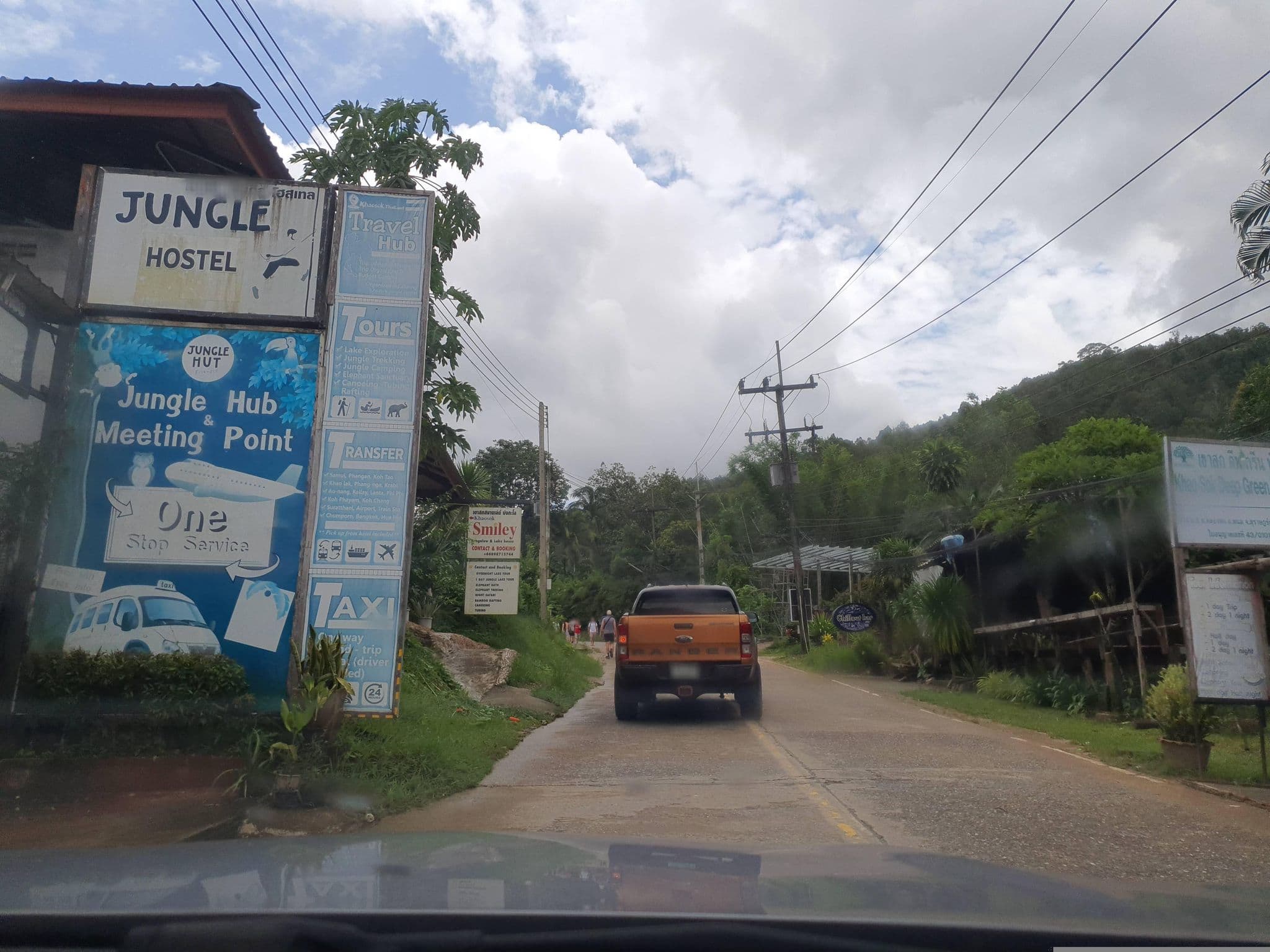 Street view near Khaosok Jungle Hostel Branch 2, Takua Pa