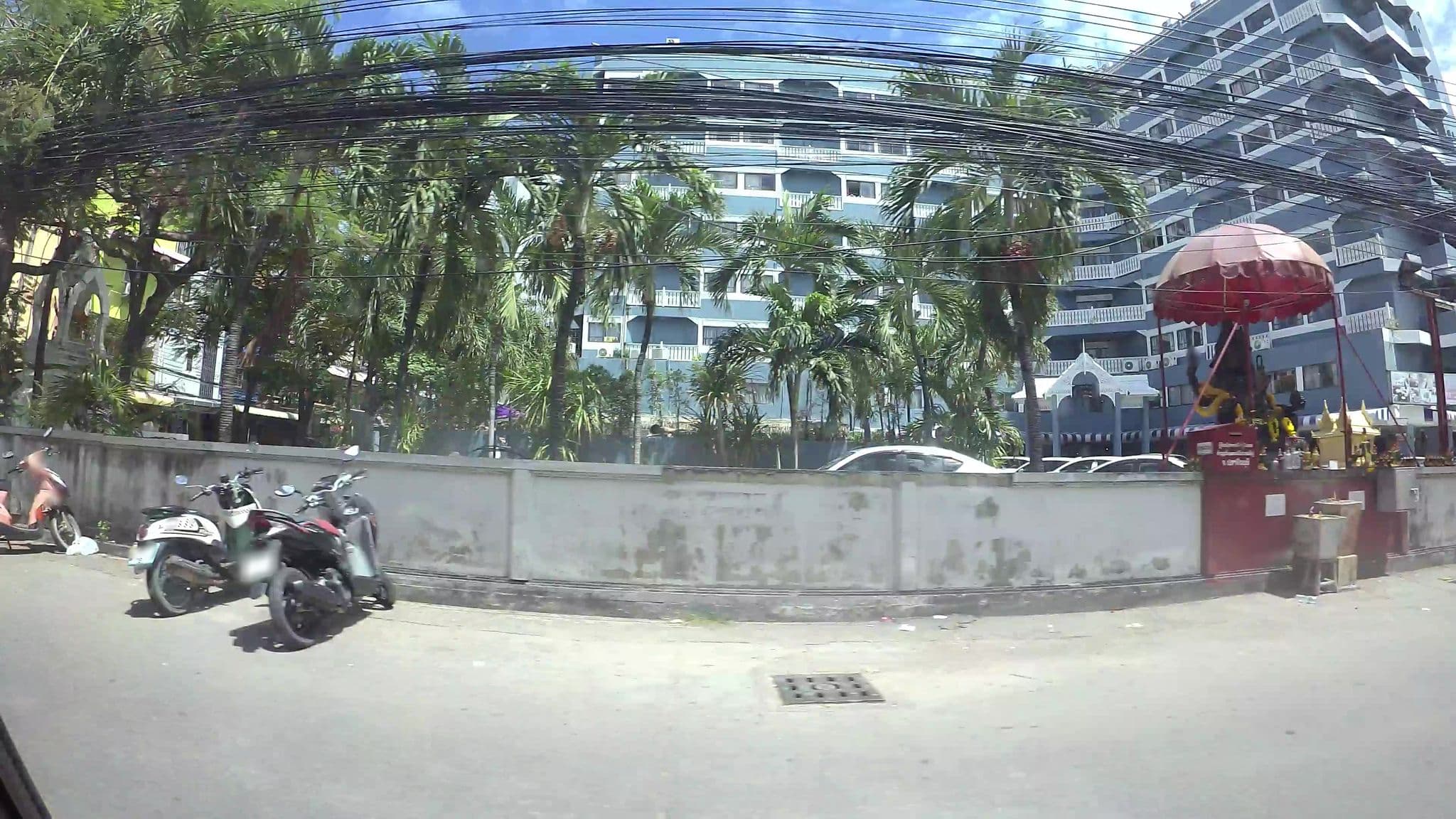 Street view near Sawasdee Siam, Pattaya