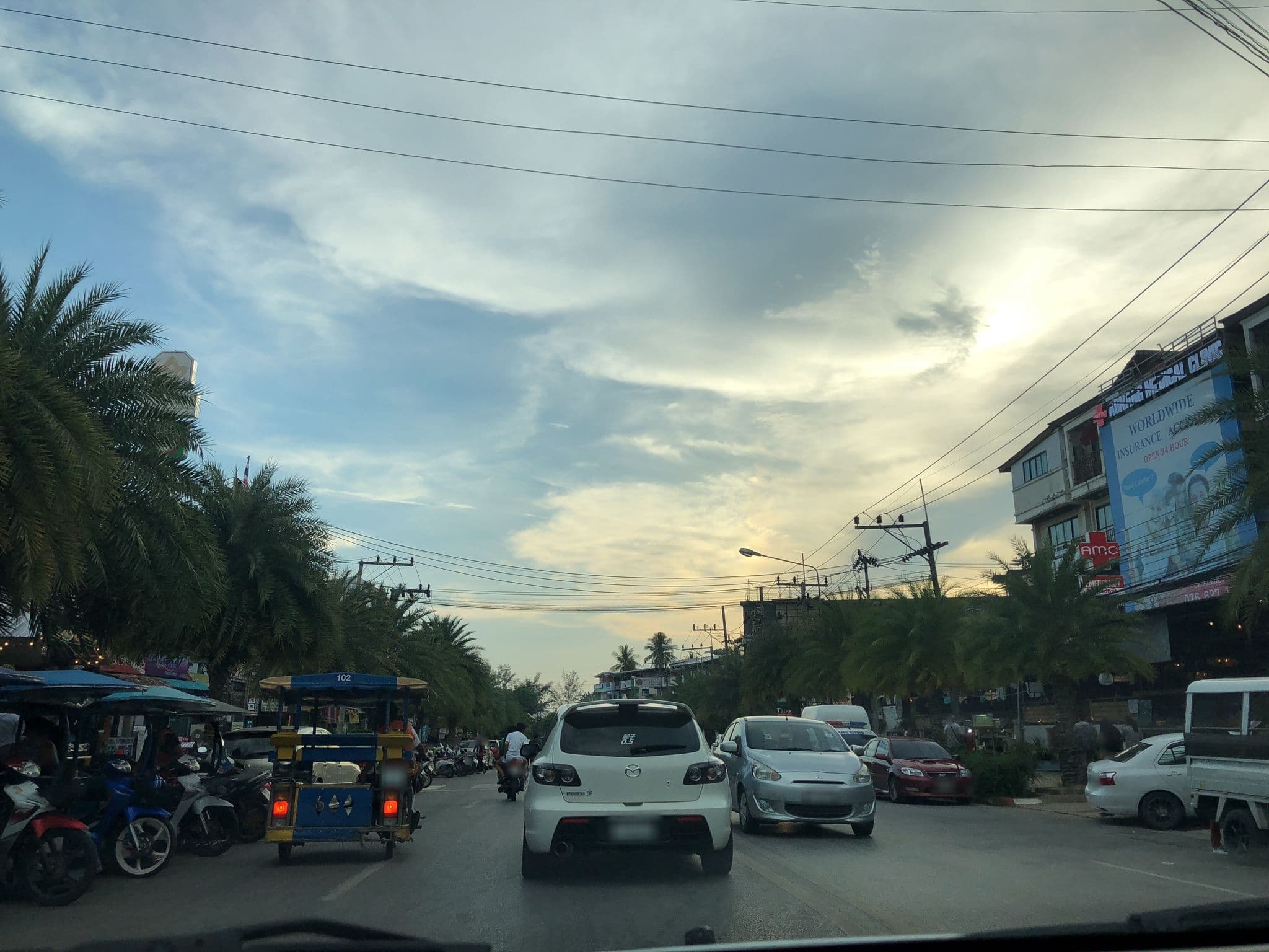 Street view near Verandah Hotel, Ban Ao Nang