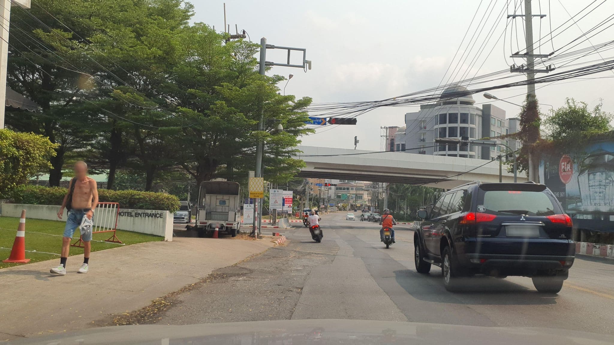Street view near Manita Boutique Hotel, Pattaya