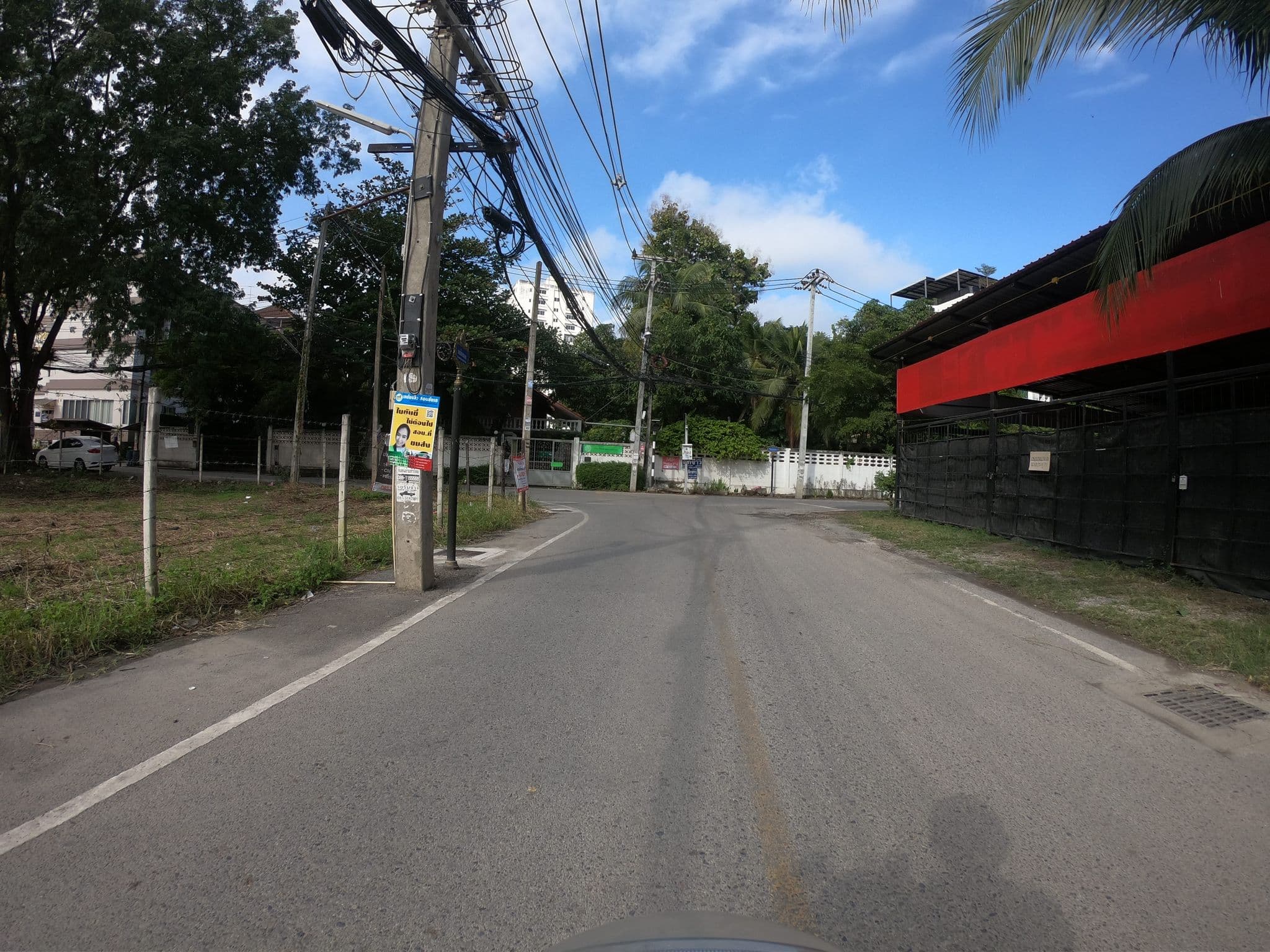 Street view near Royal Shilton Residence, Chiang Mai