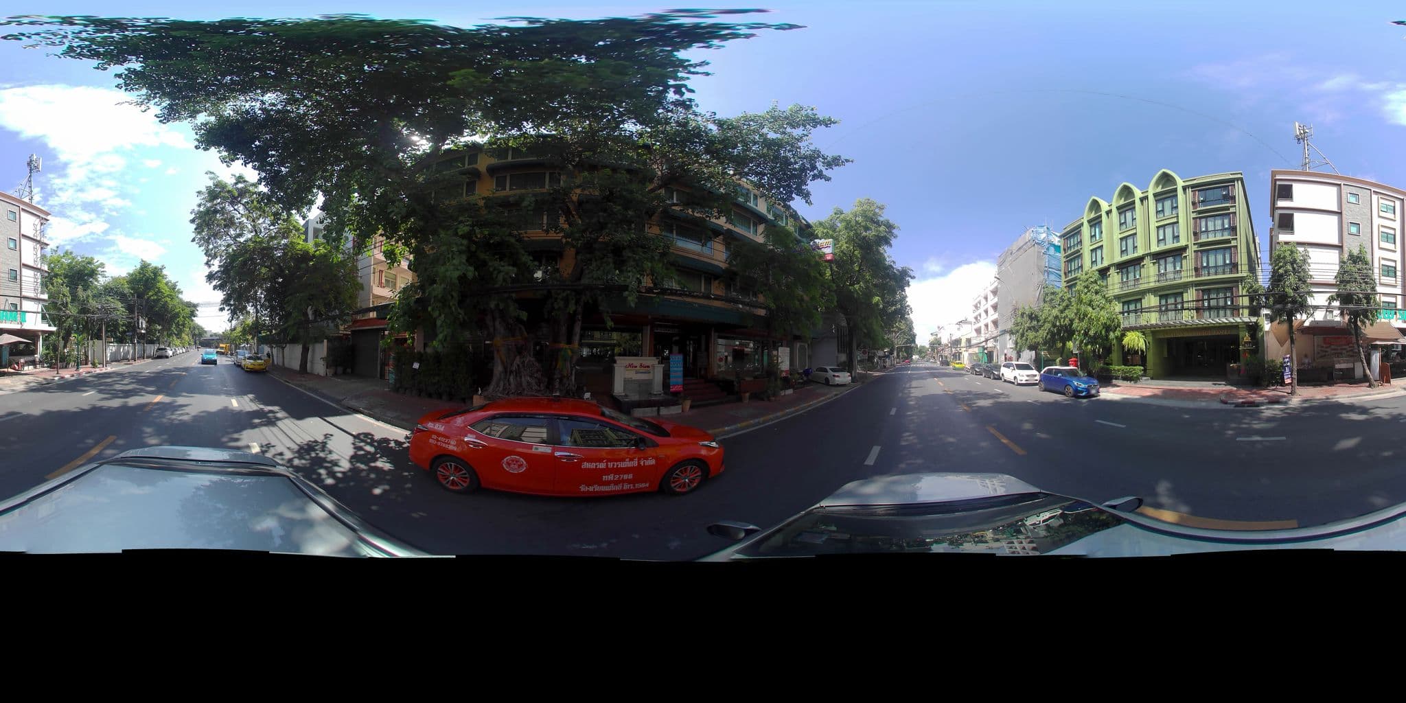 Street view near New Siam Riverside, Bang Yi Khan — © P05466 (CC BY-SA · Mapillary)