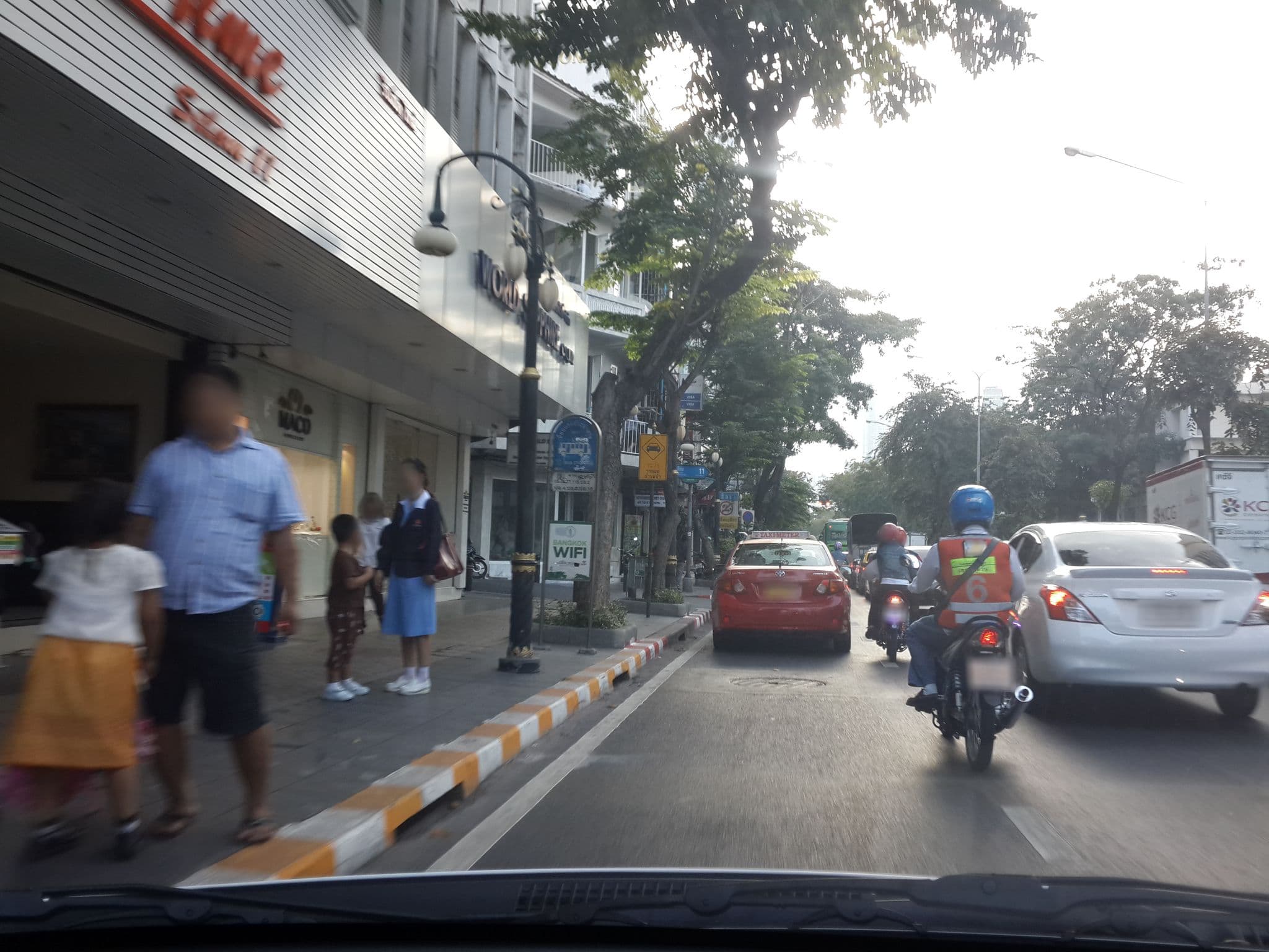 Street view near Furama Silom, Bang Rak — © mishari (CC BY-SA · Mapillary)