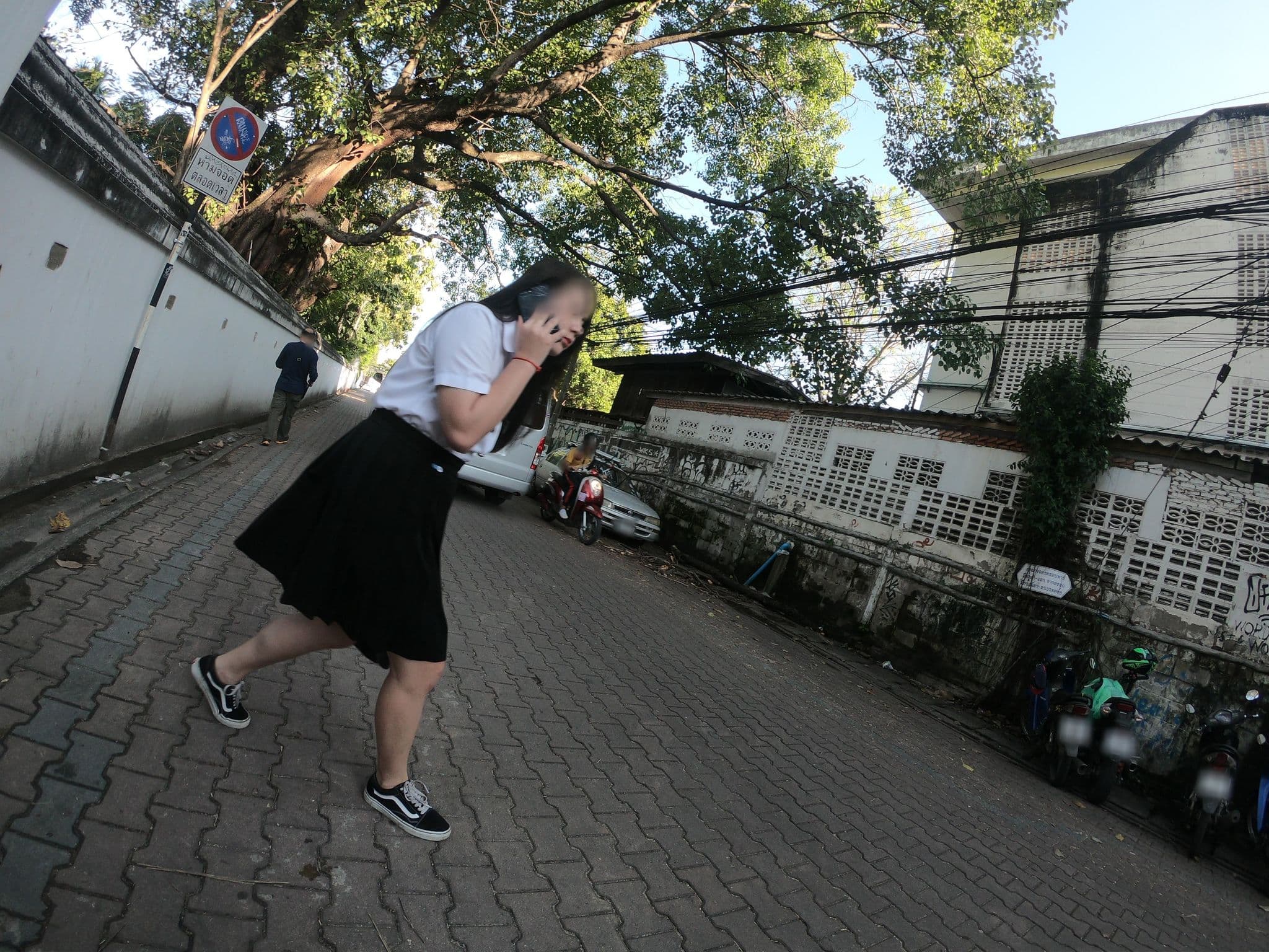 Street view near S.K. House 2, Chiang Mai