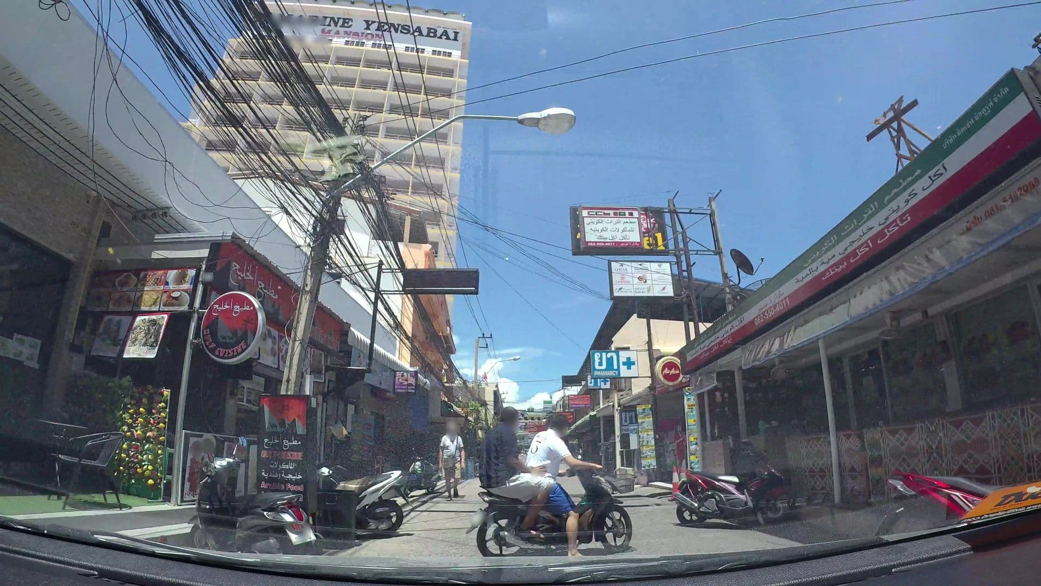 Street view near Boutique Hotel, Pattaya