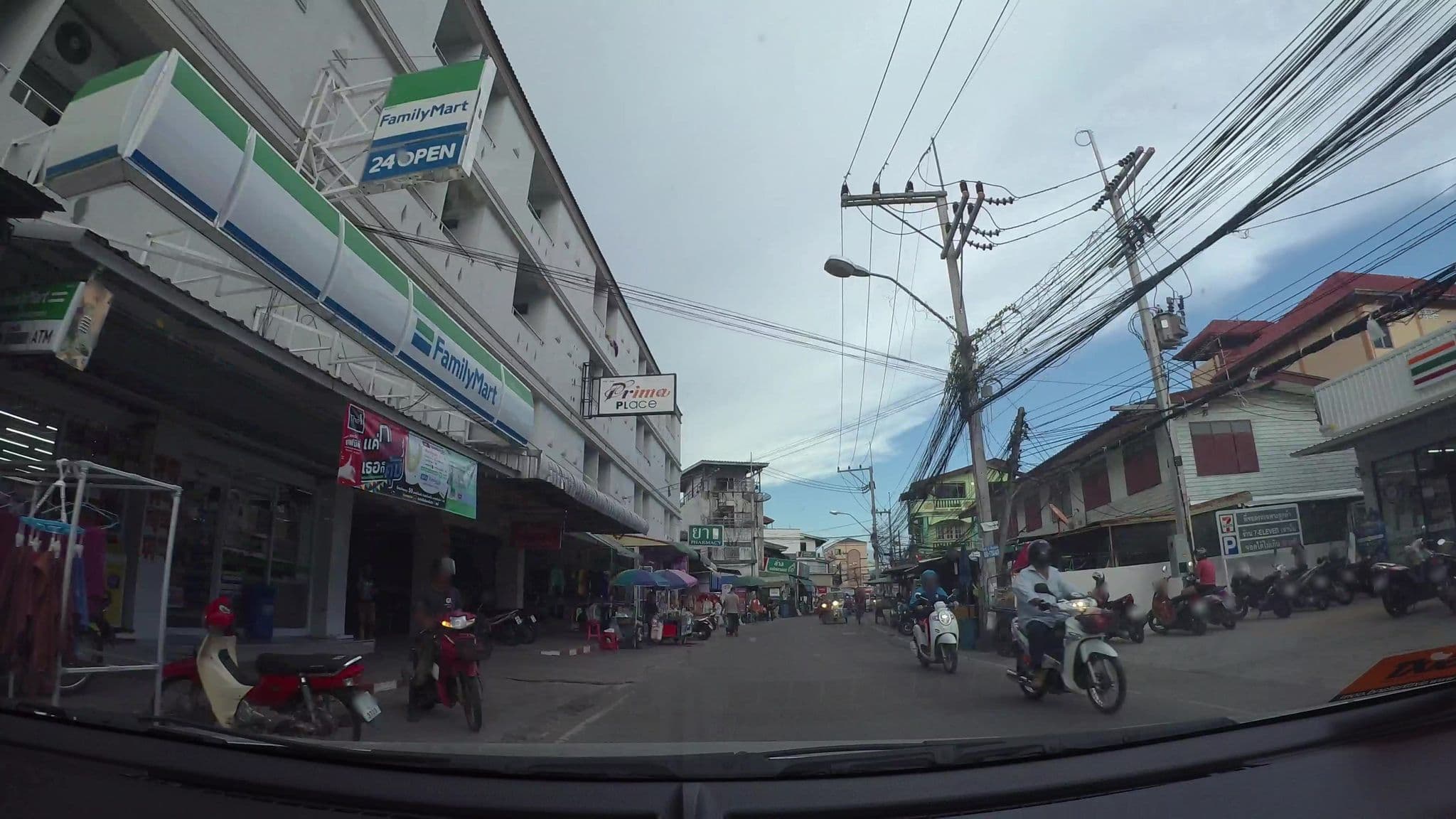 Street view near Prima Place B/C, Pattaya