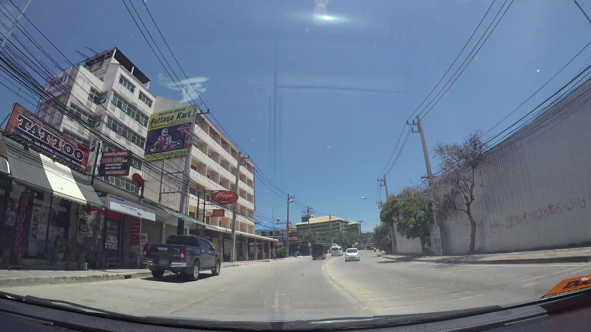 Street view near Prima Place A, Pattaya