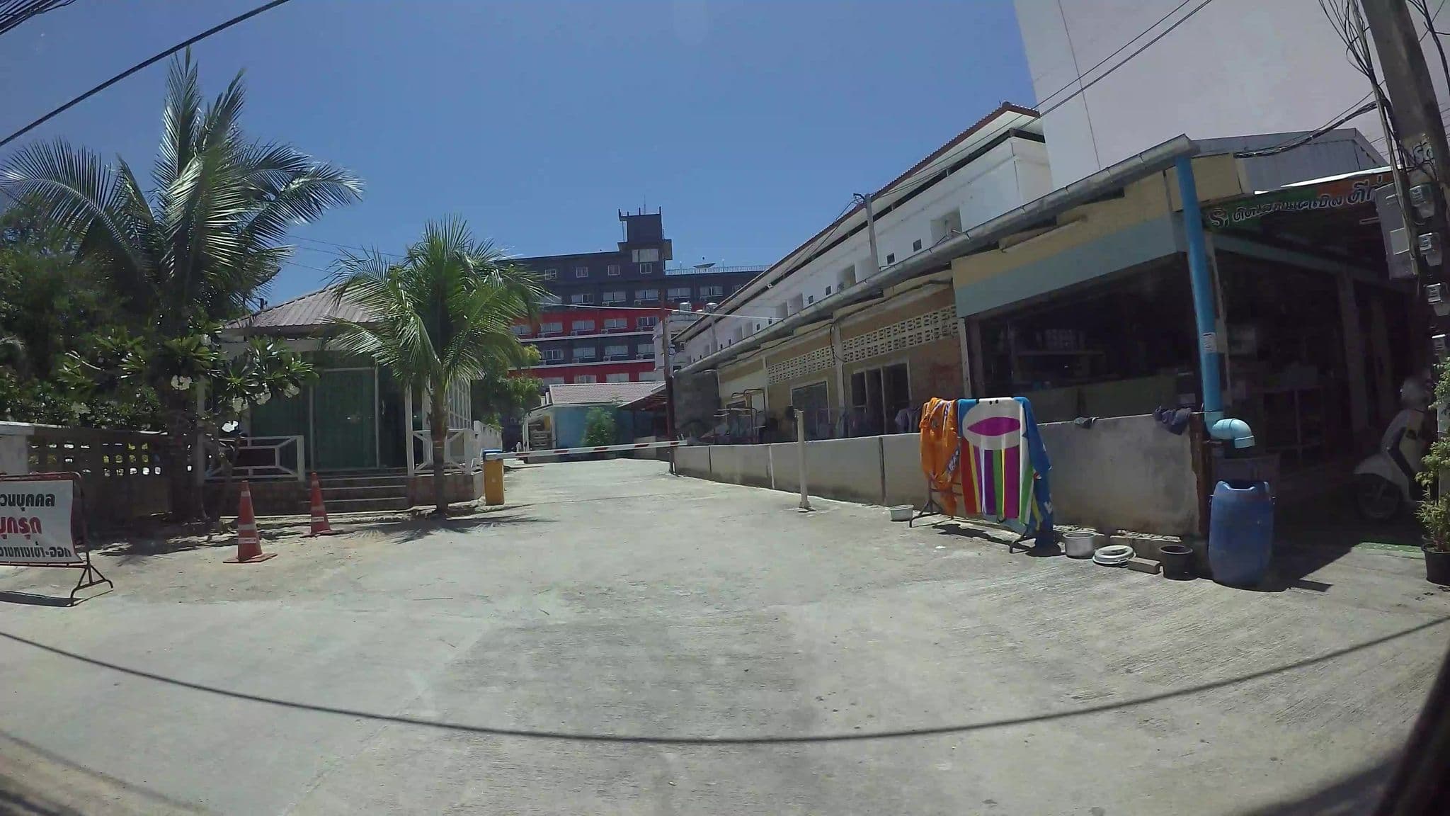Street view near Pacific Place, Pattaya