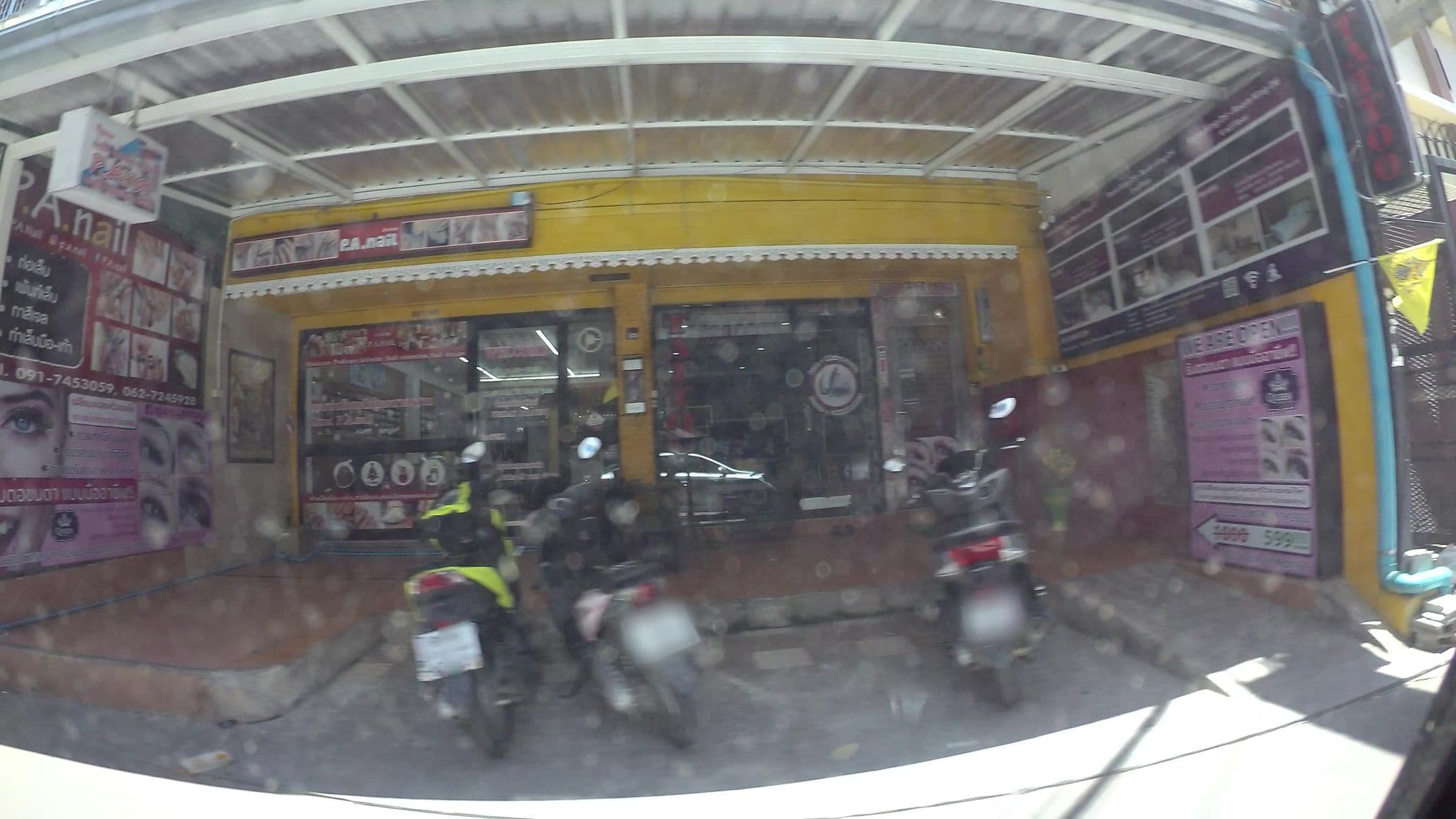 Street view near The Moonlight, Pattaya
