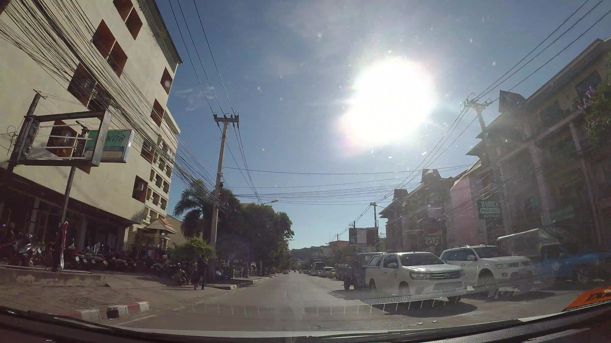 Street view near Piyada Residence, Pattaya