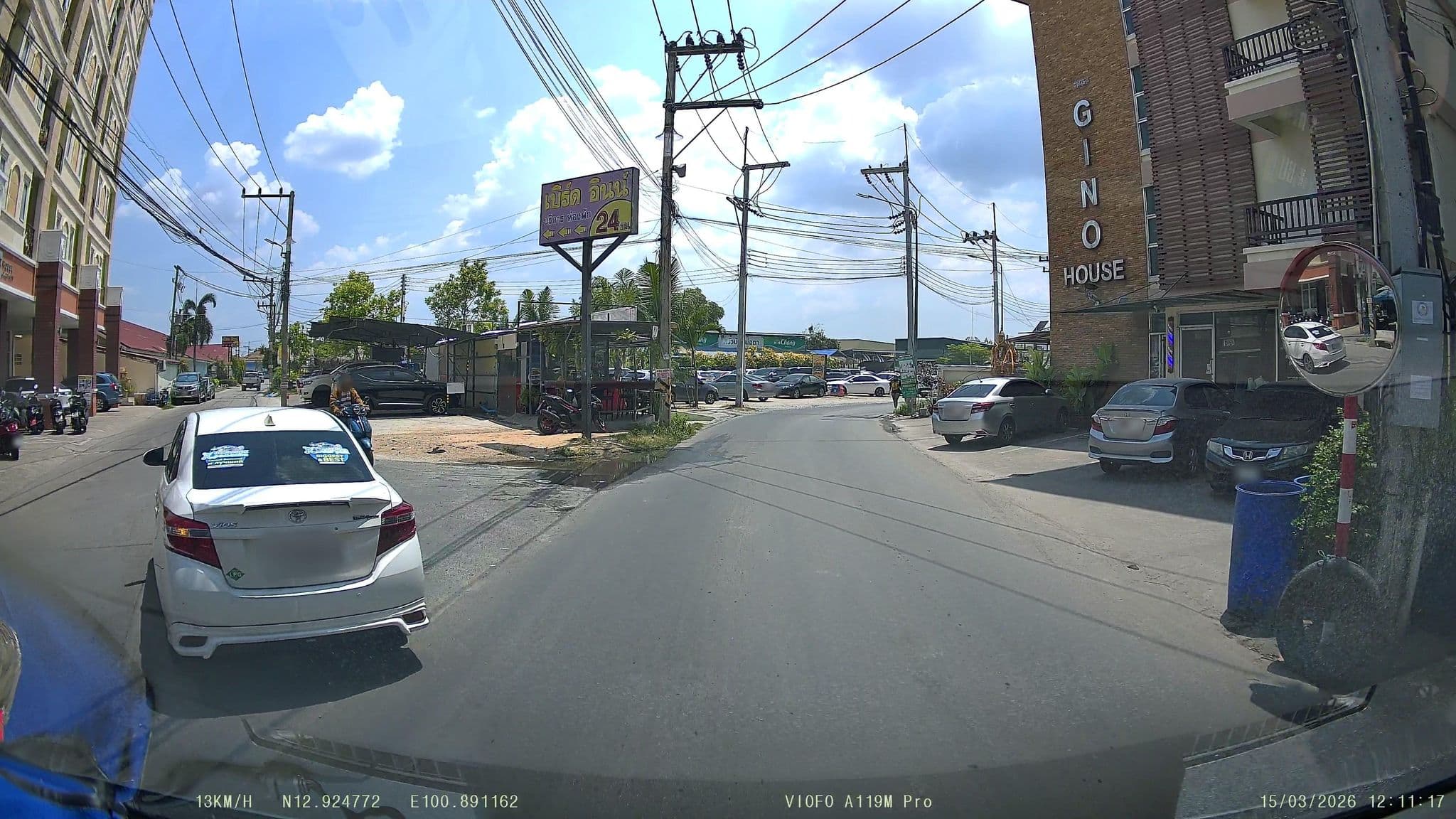 Street view near Gino House, Pattaya
