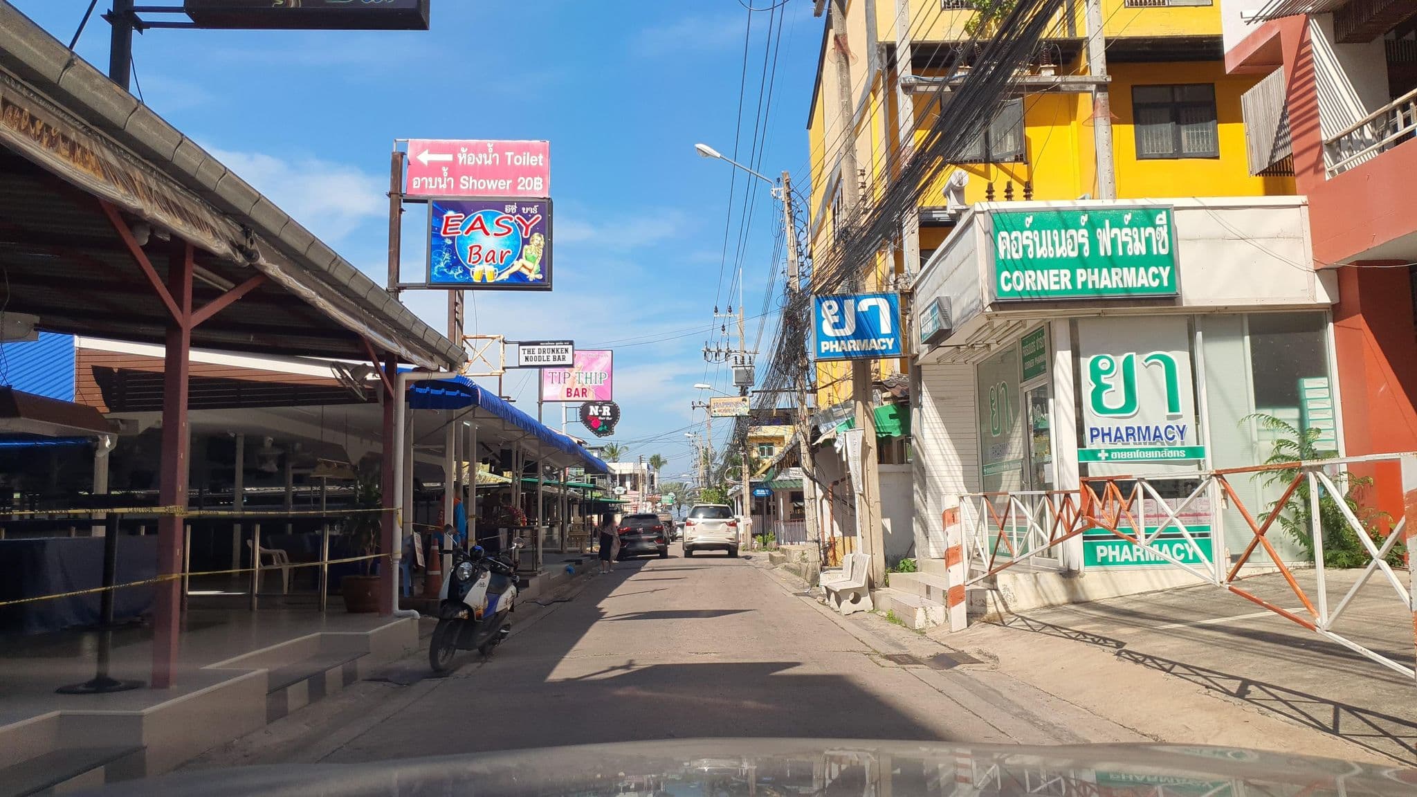 Street view near Eastiny Seven, Pattaya