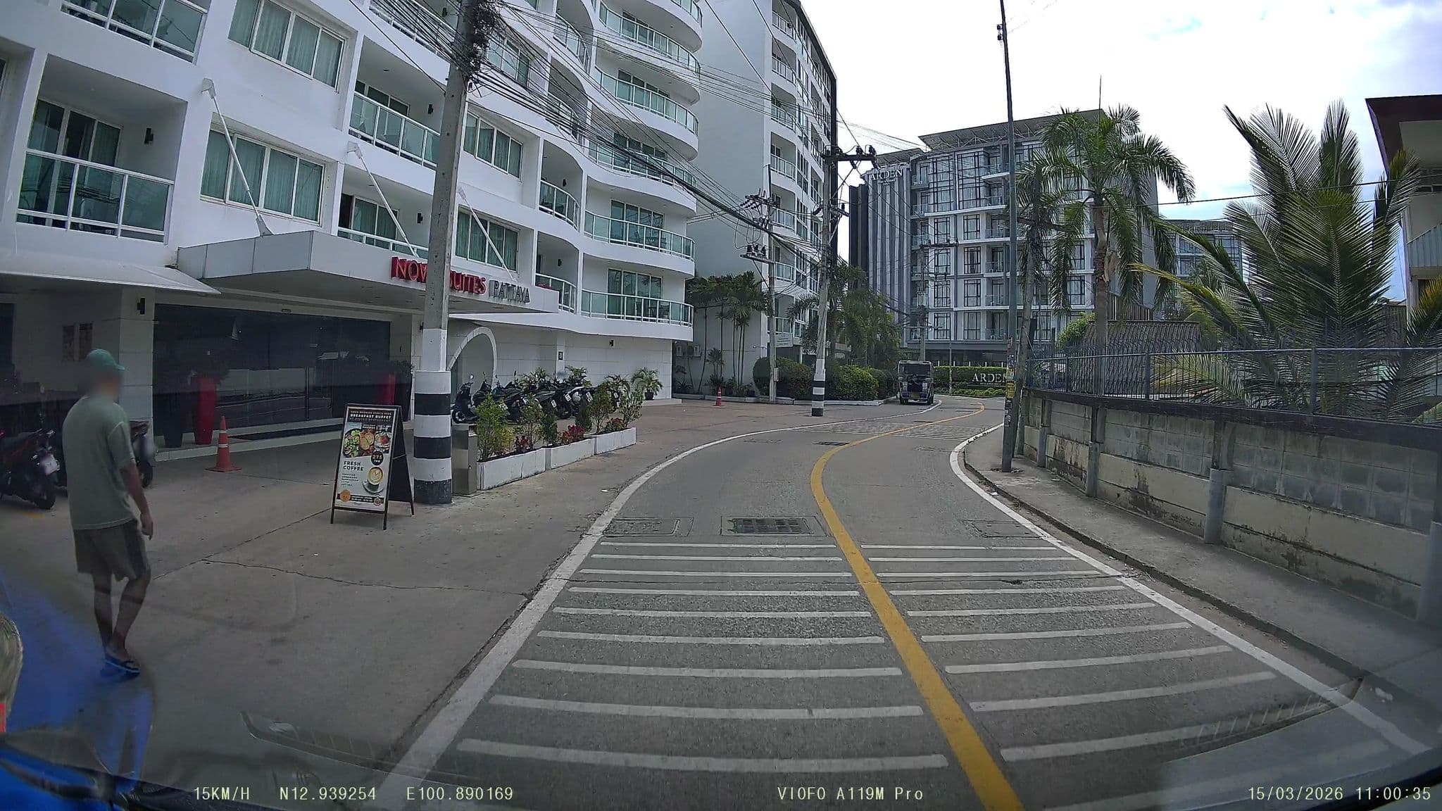 Street view near Nova Suites, Pattaya