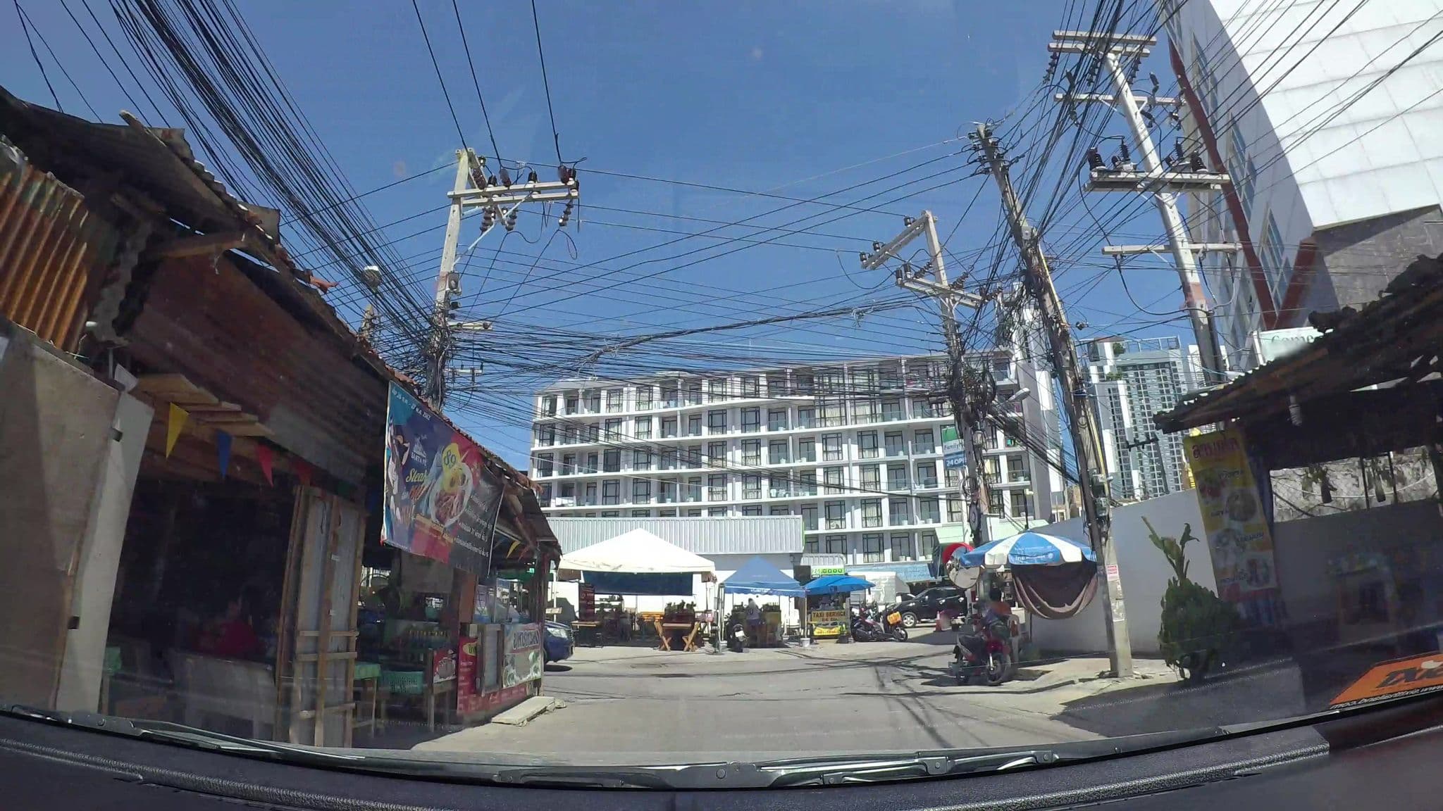 Street view near Centara Nova Hotel and Spa, Pattaya