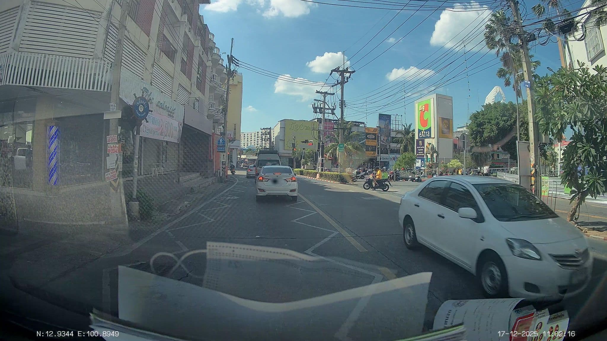 Street view near Sky House, Pattaya