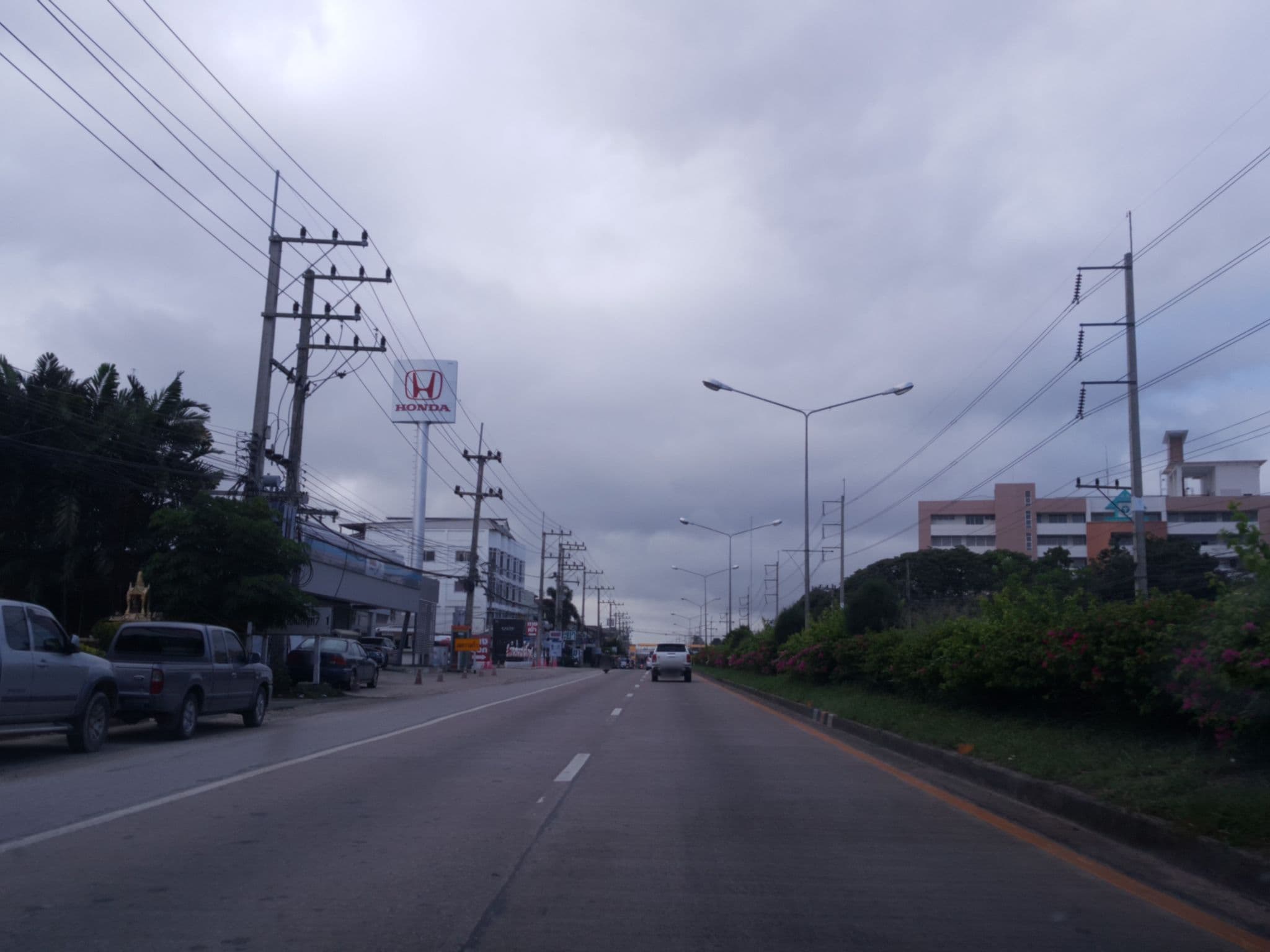 Street view near Nahkornping Lodge, Chiang Mai