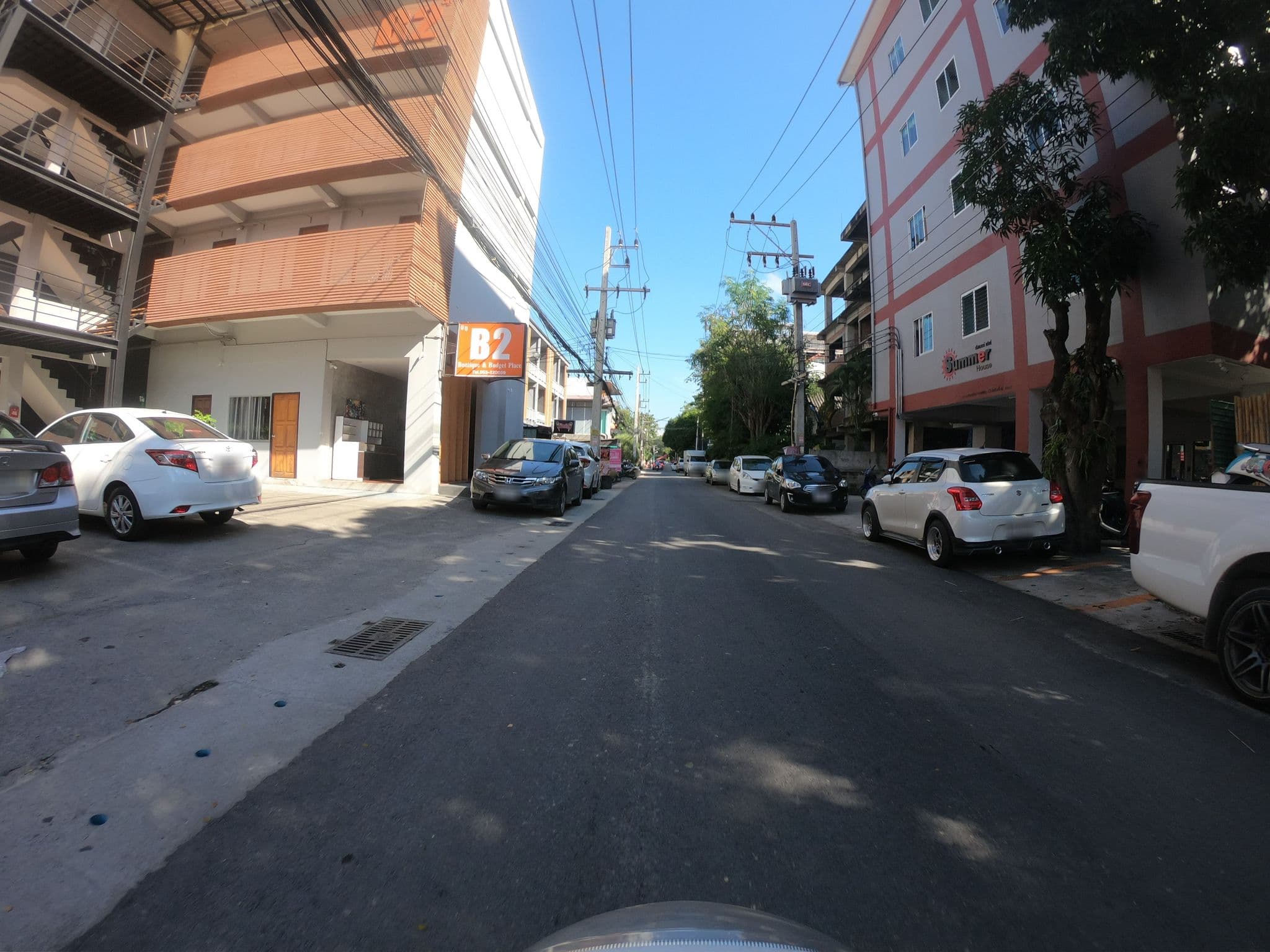 Street view near B2 Santitham, Chiang Mai
