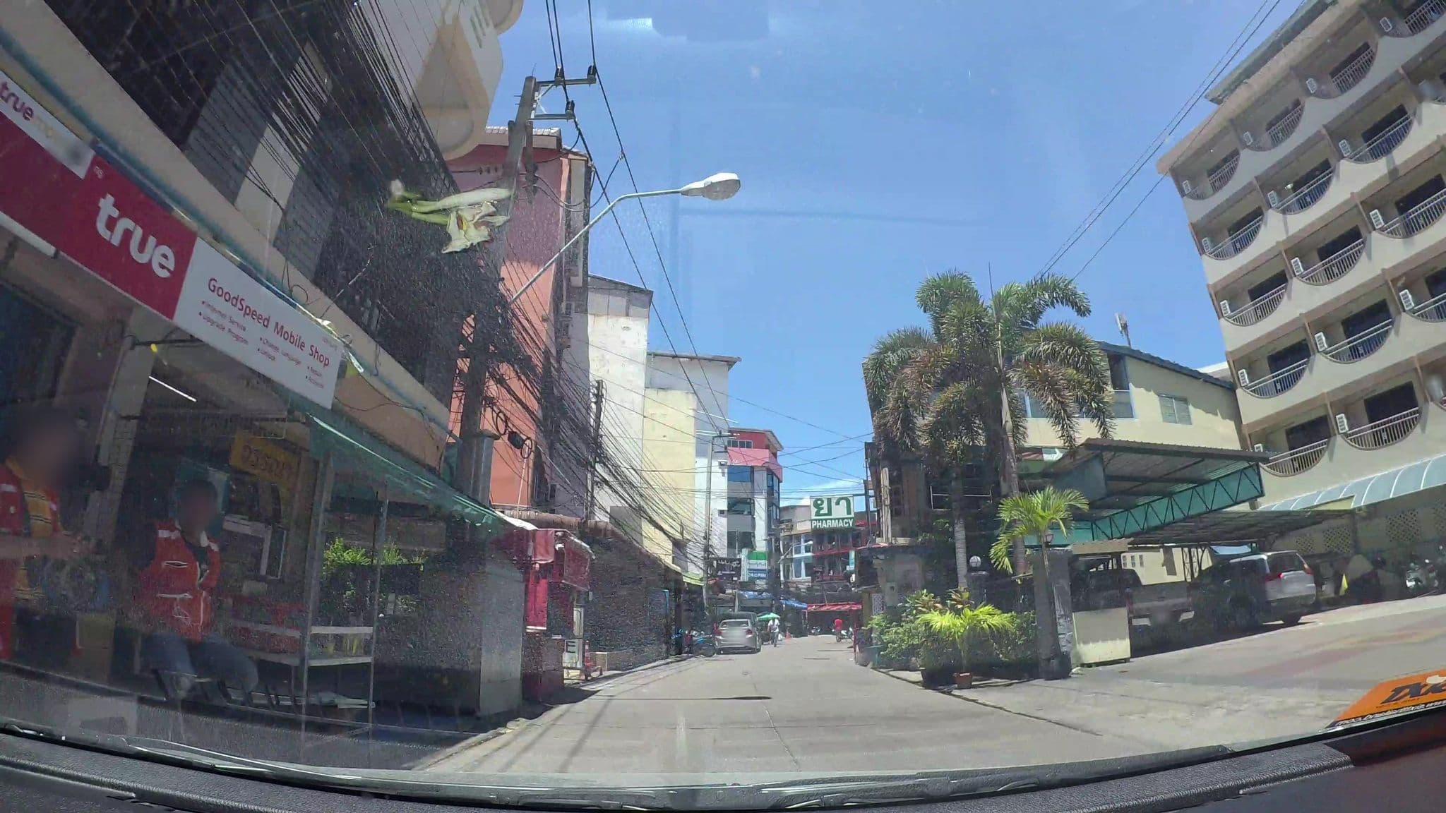 Street view near ST House, Pattaya