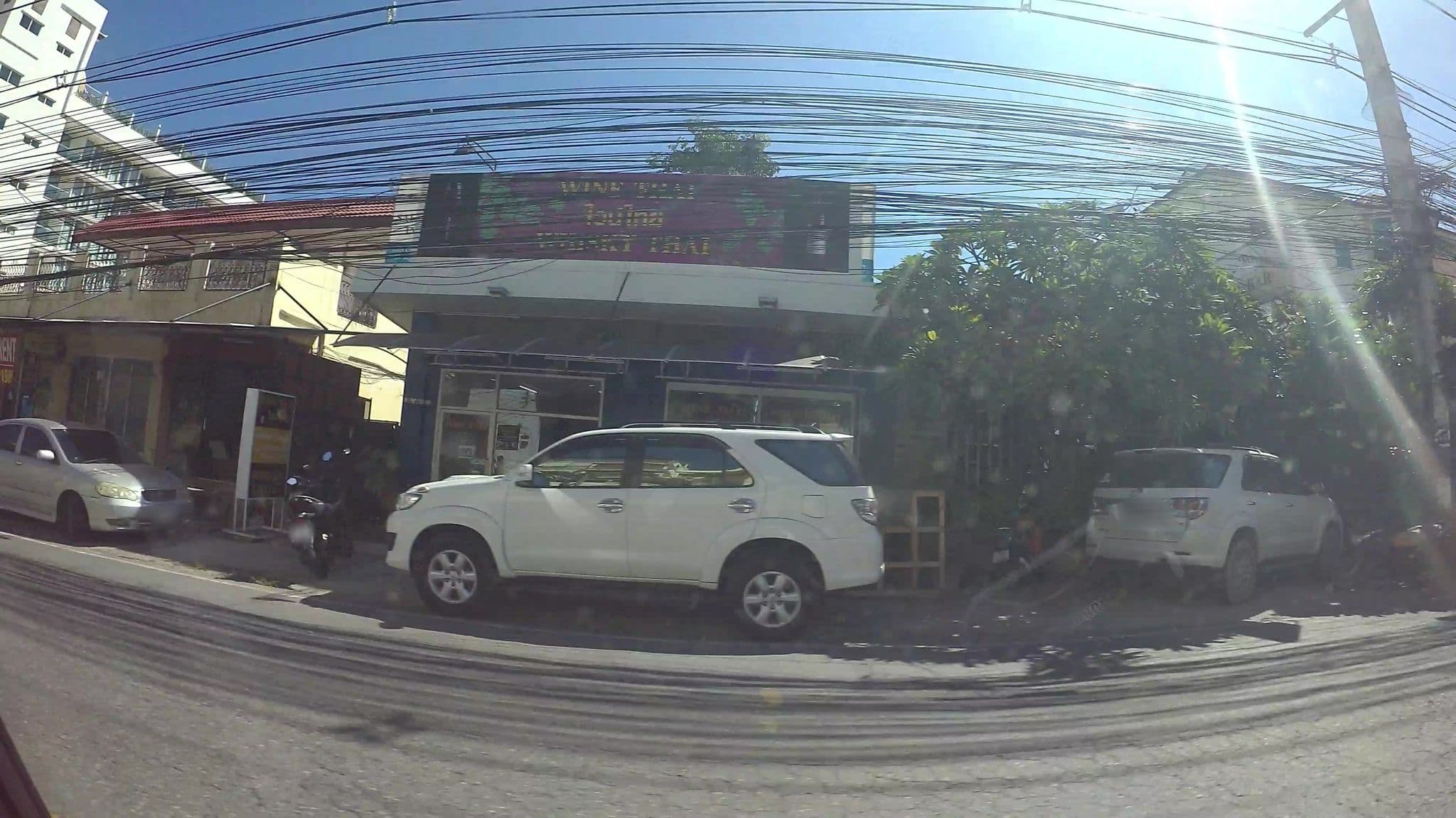Street view near The Mayfair, Pattaya
