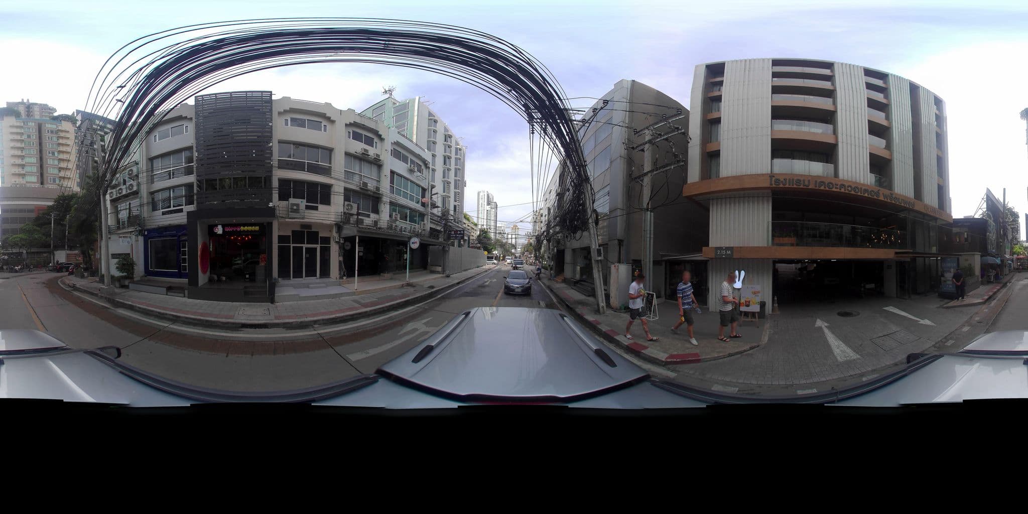 Street view near Bobsons Suites, Watthana