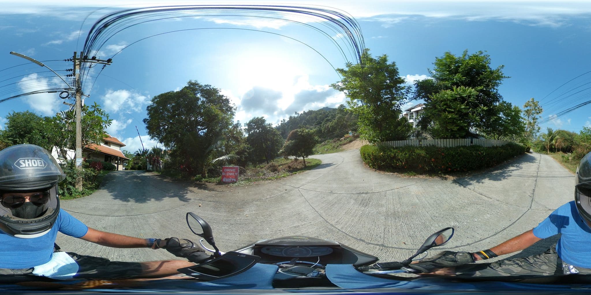 Street view near Yuri Sunrise, Ko Samui