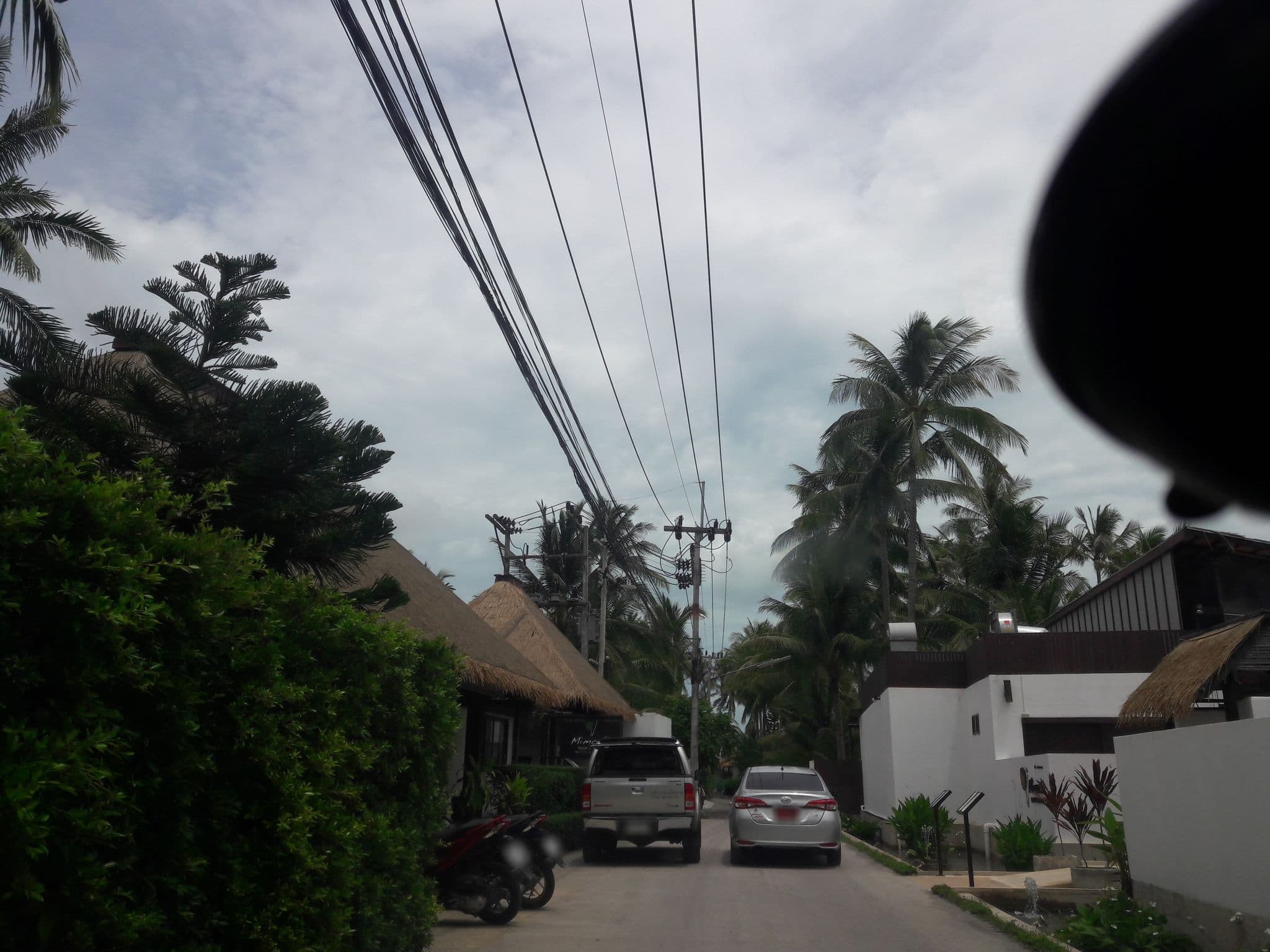 Street view near Mimosa Resort, Ko Samui