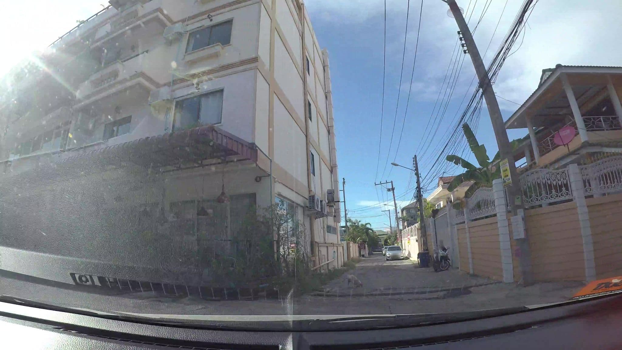 Street view near Rose Mansion, Pattaya