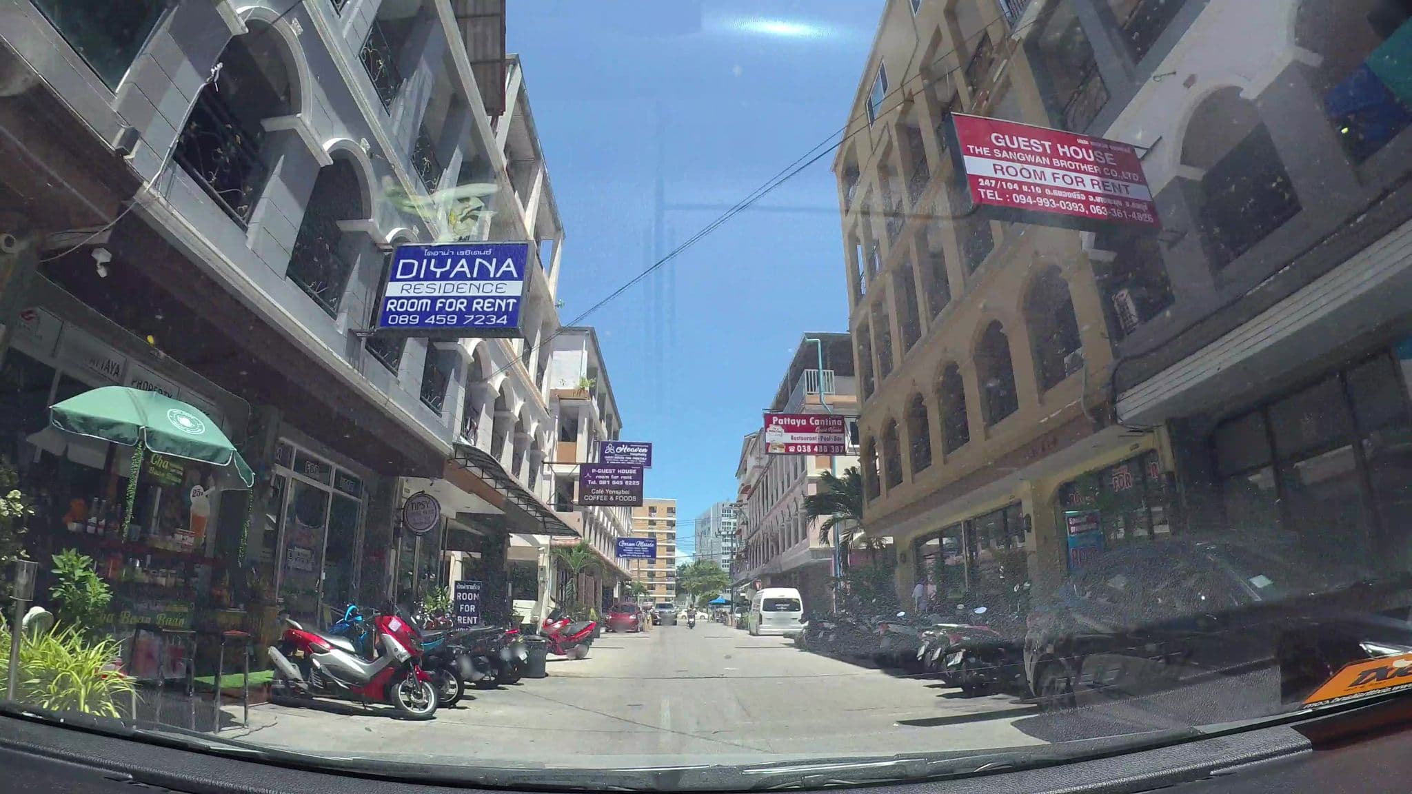 Street view near Titanium, Pattaya