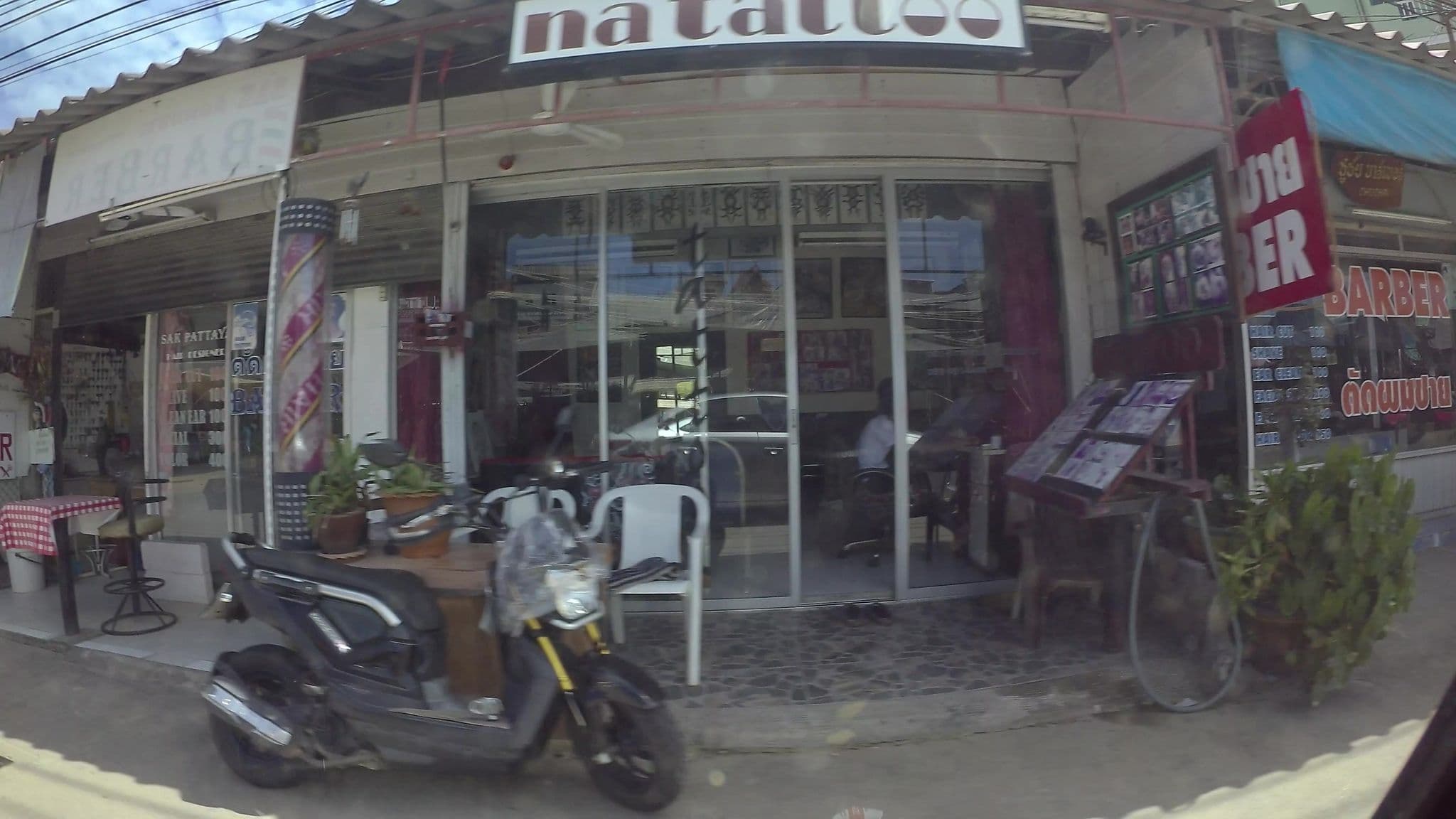 Street view near Greenery House, Pattaya