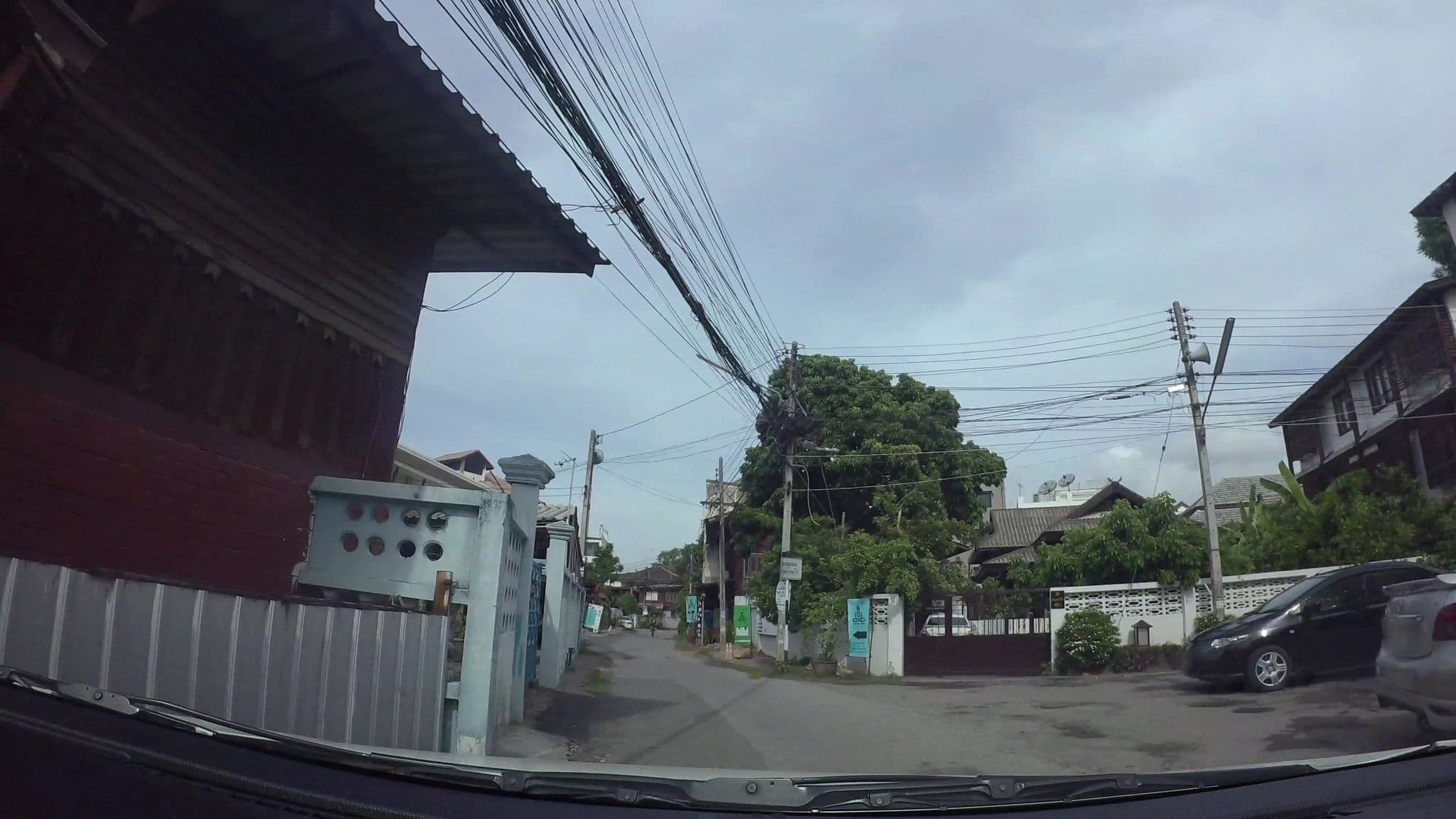 Street view near Banthai Village, Chiang Mai