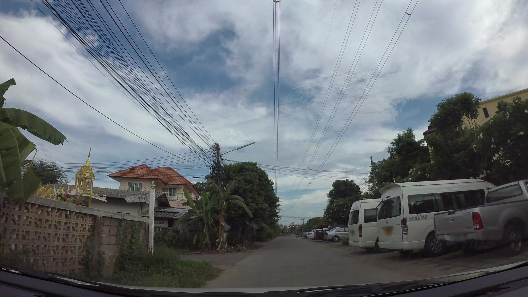Street view near Big Happy House, Chiang Mai