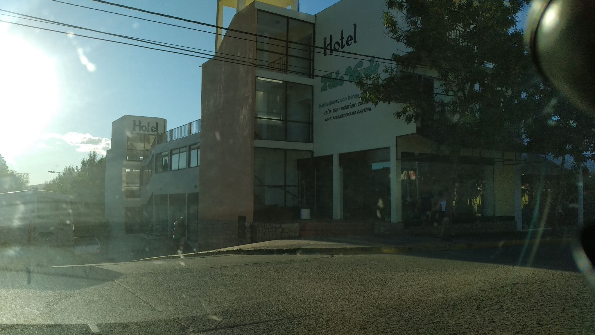 Street view near Hotel Palo Verde, Mina Clavero — © nicfer (CC BY-SA · Mapillary)
