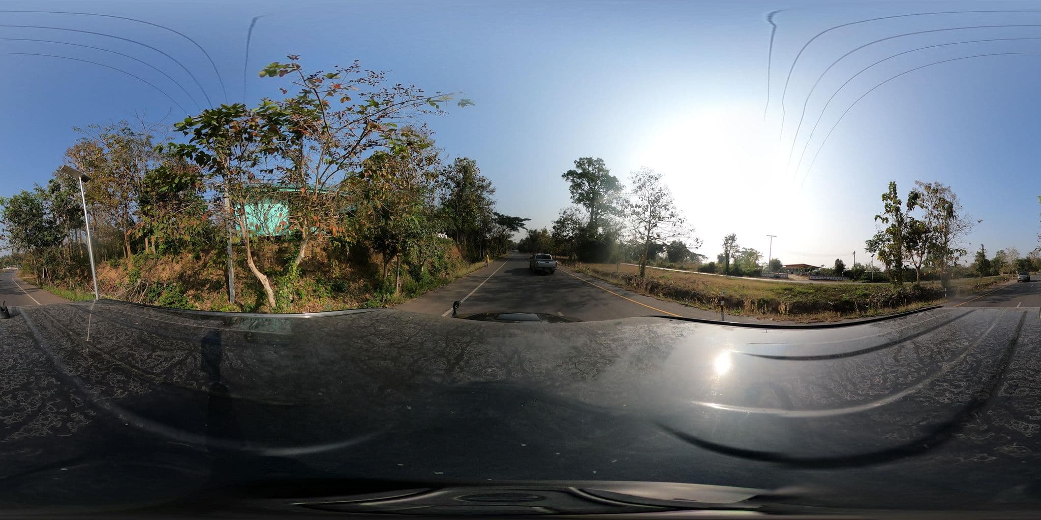 Street view near Ban Suansak Resort, Nan