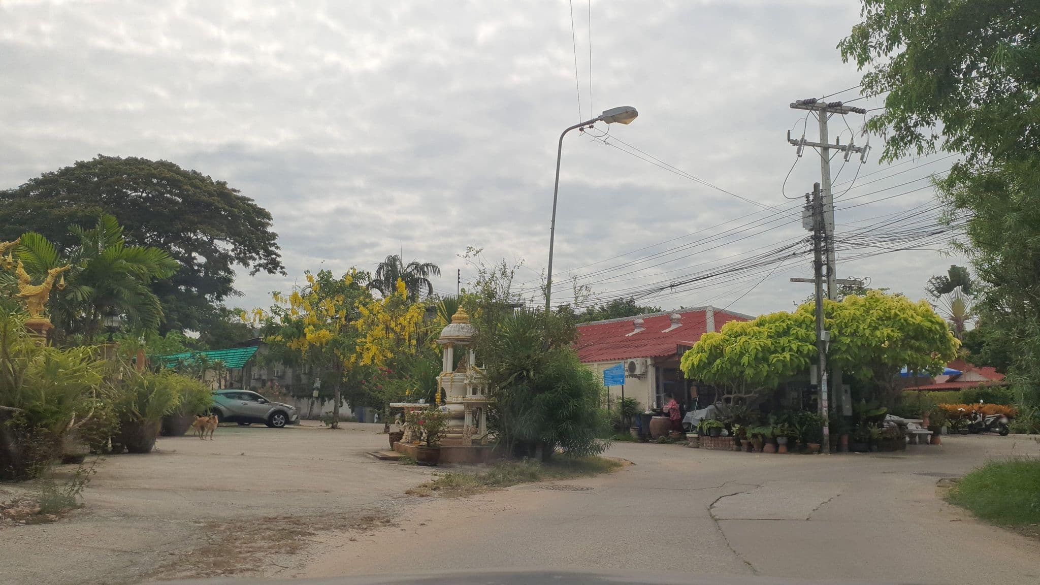 Street view near My Dream House Resort, Pattaya