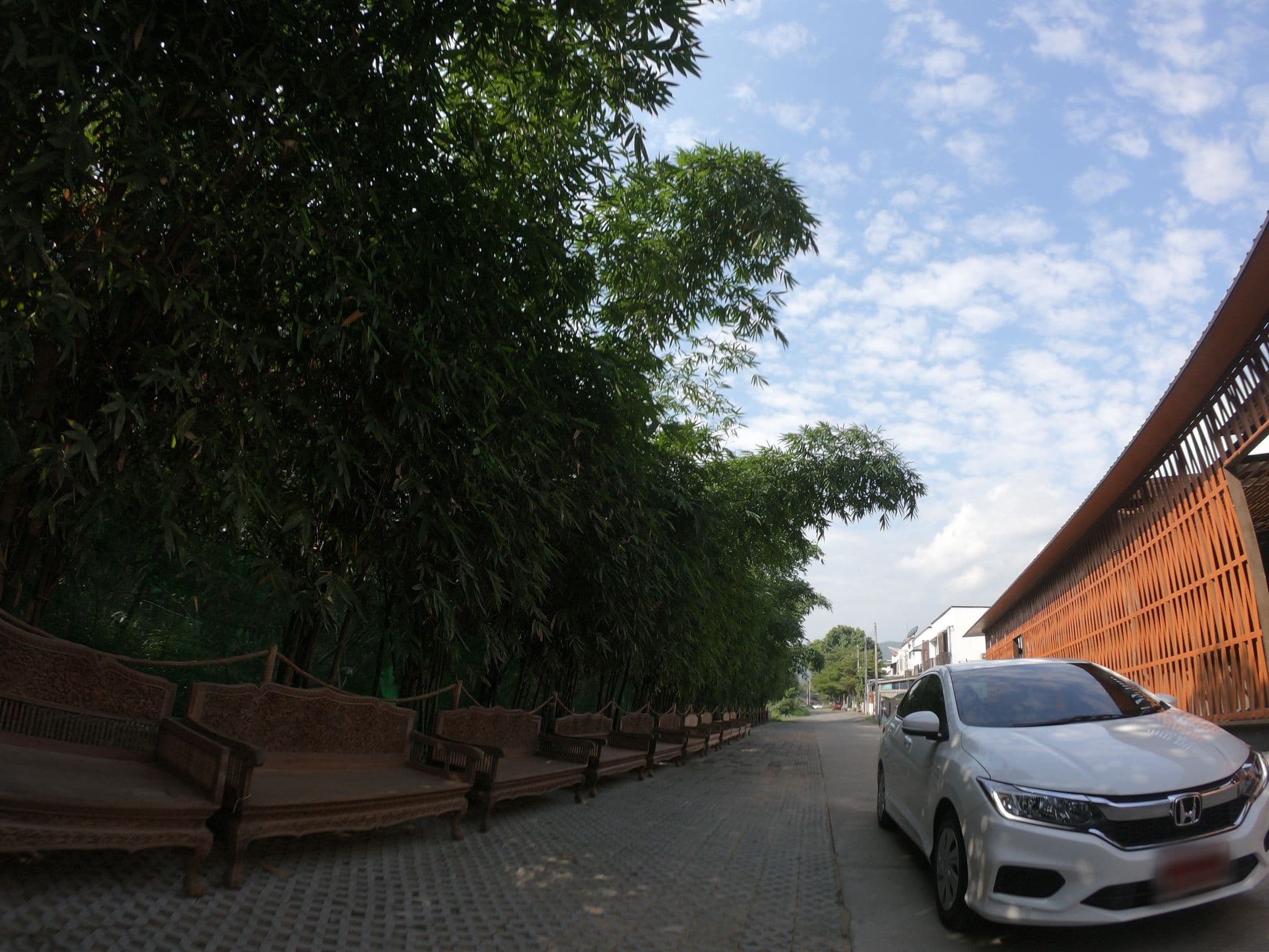 Street view near Bamboori, Chiang Mai