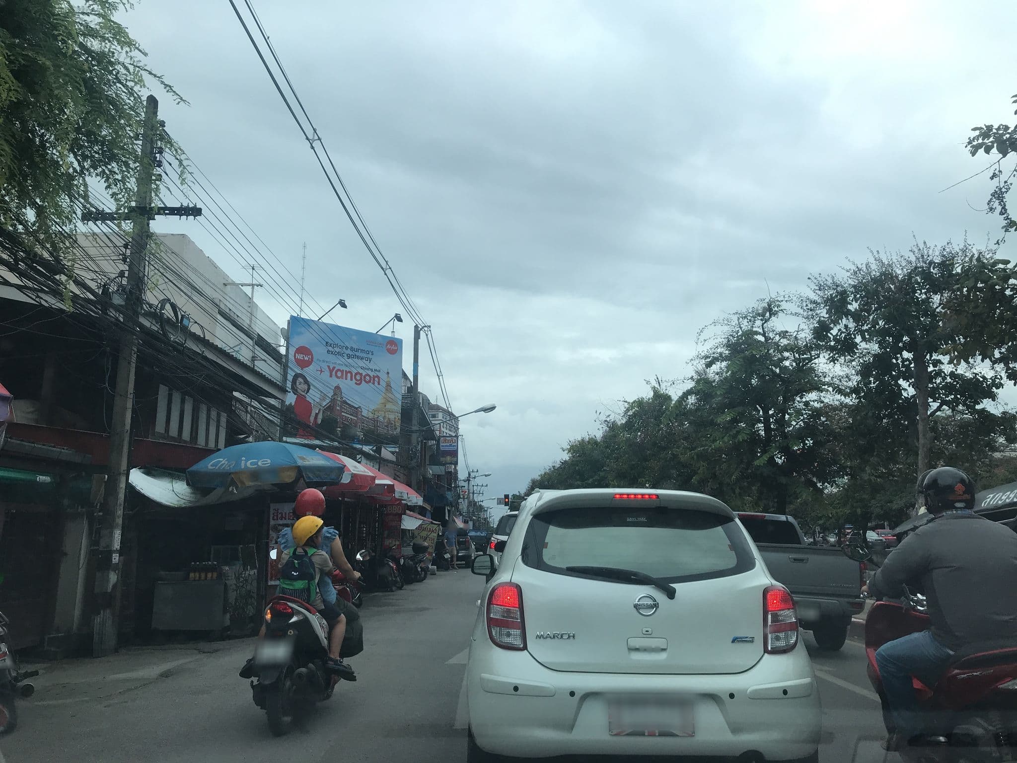 Street view near Thailand Wow 2, Chiang Mai