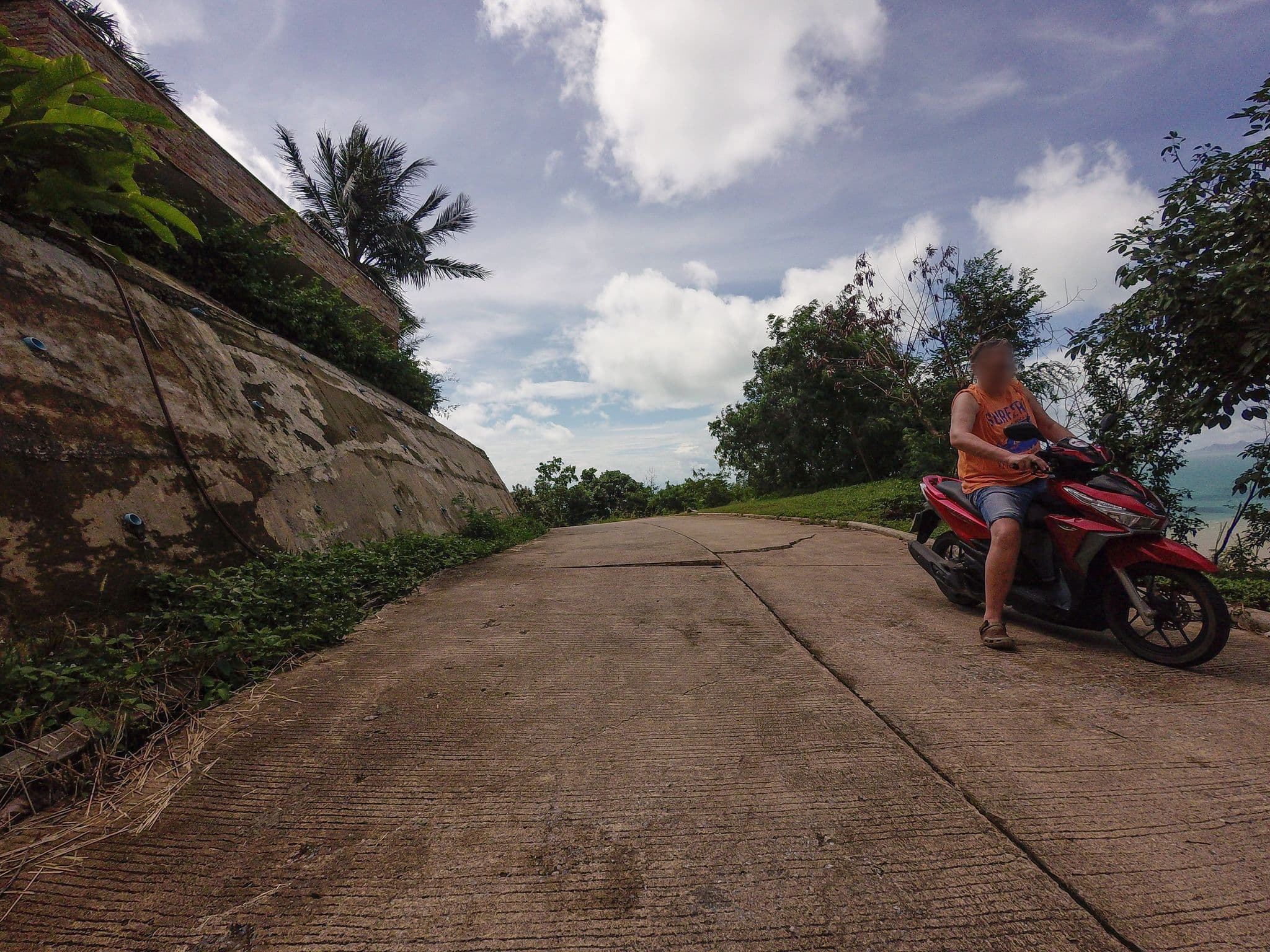 Street view near Villa Akira, Ko Samui