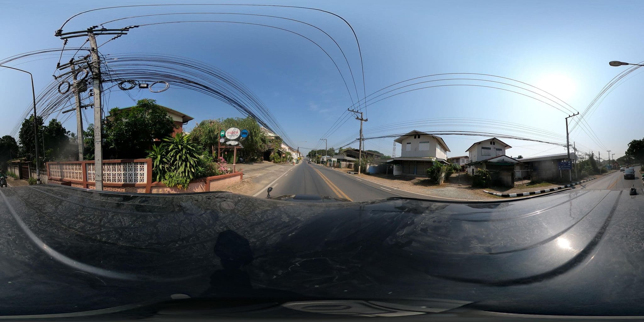 Street view near Changpuak House, Nan