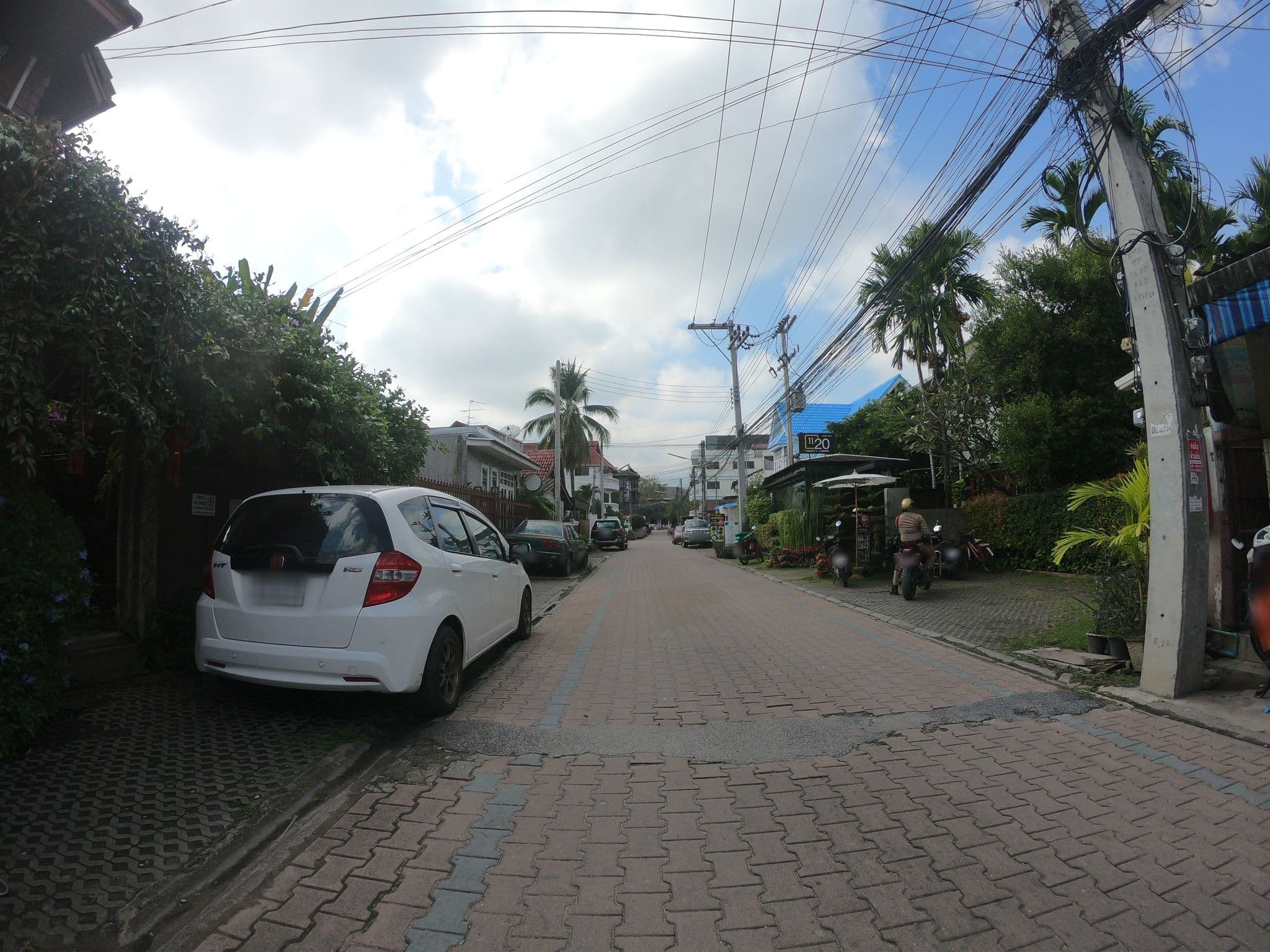 Street view near Nine House, Chiang Mai