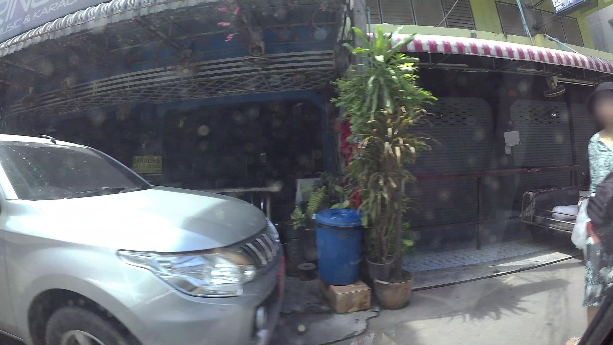 Street view near Nicky's Guesthouse, Pattaya