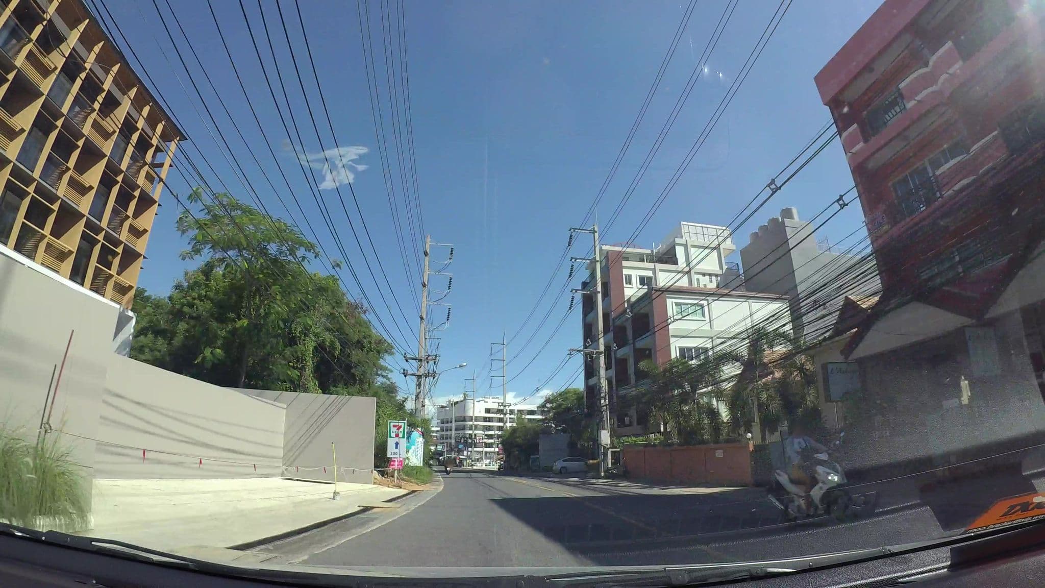 Street view near Blooming Hill, Pattaya