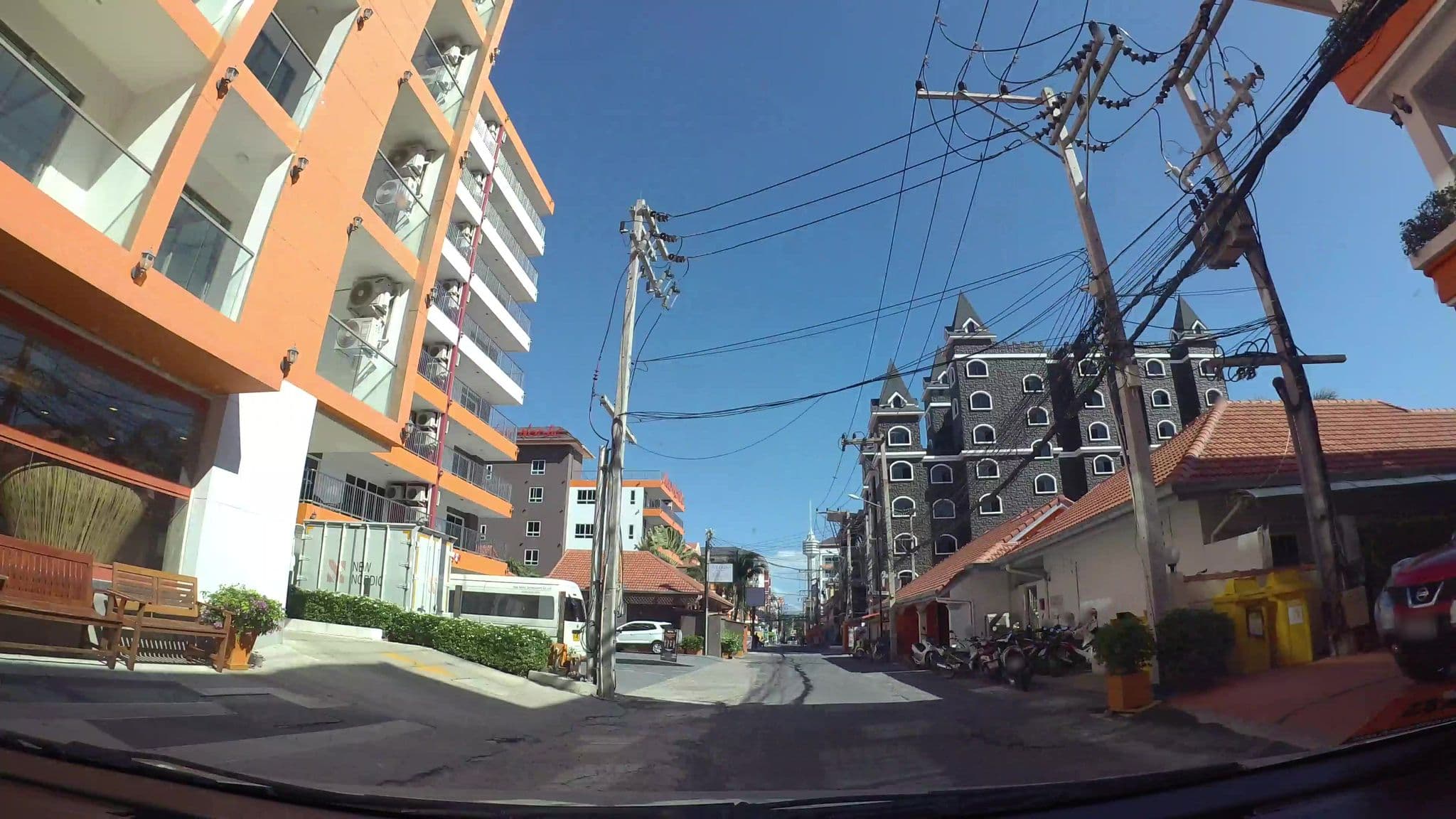 Street view near New Nordic Marcus 3, Pattaya