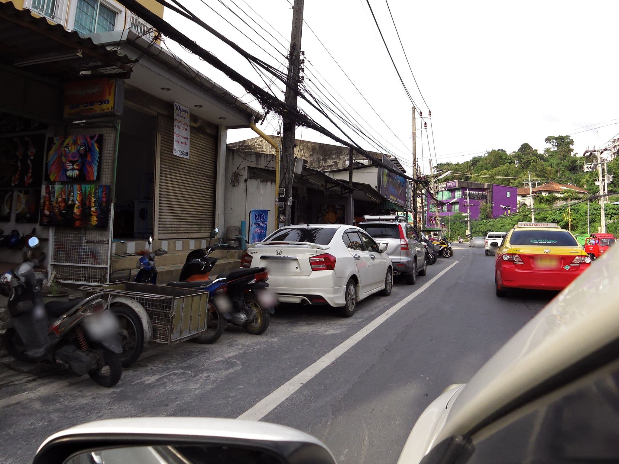 Street view near Lamai Guesthouse 1, Patong