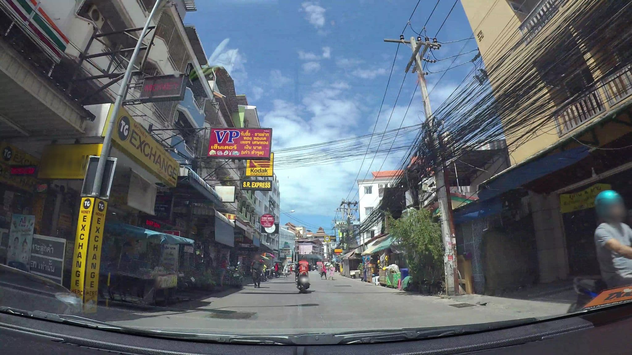 Street view near Maleez Lodge, Pattaya