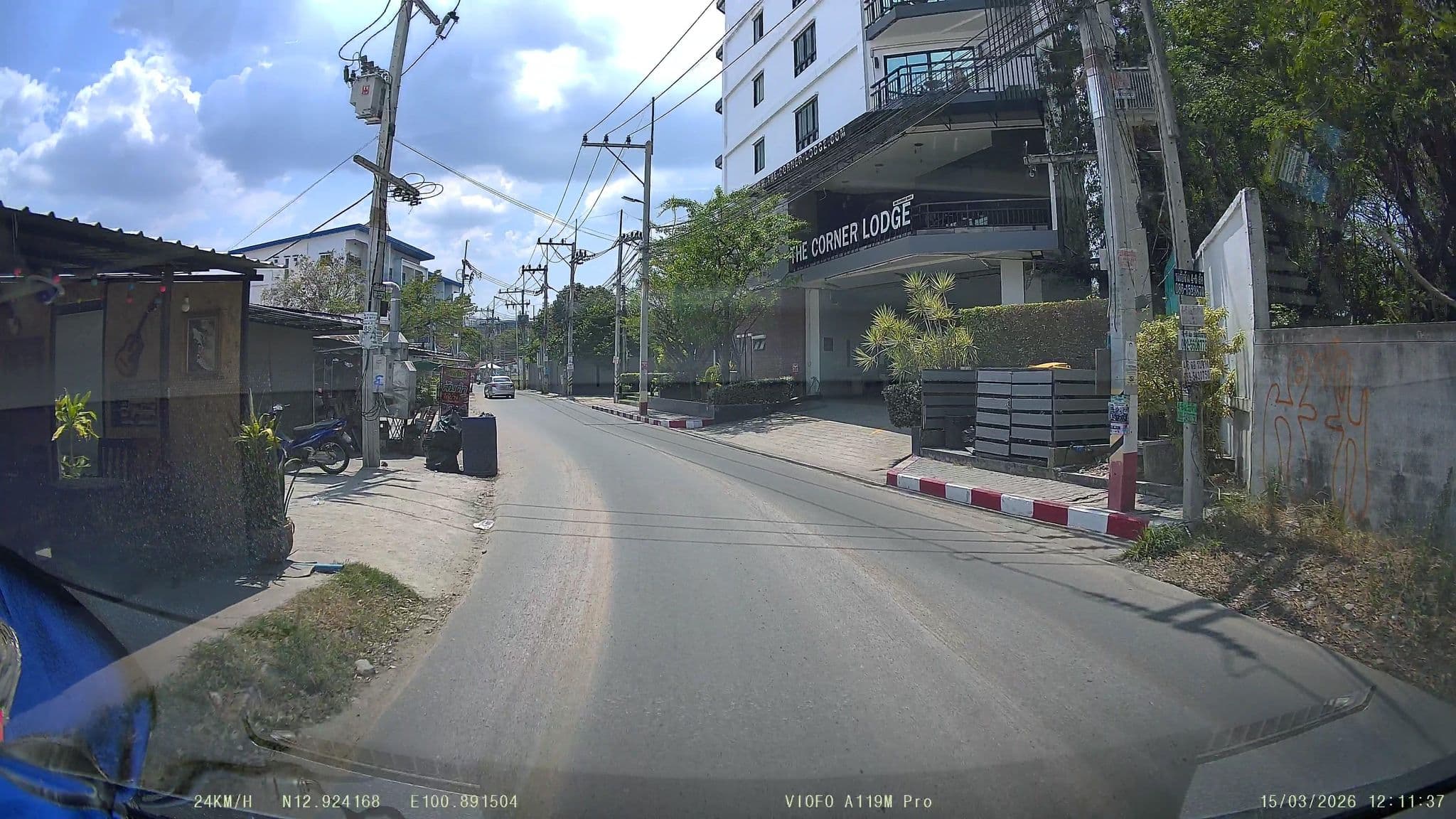 Street view near The Corner Lodge, Pattaya — © ThailandCambodia (CC BY-SA · Mapillary)