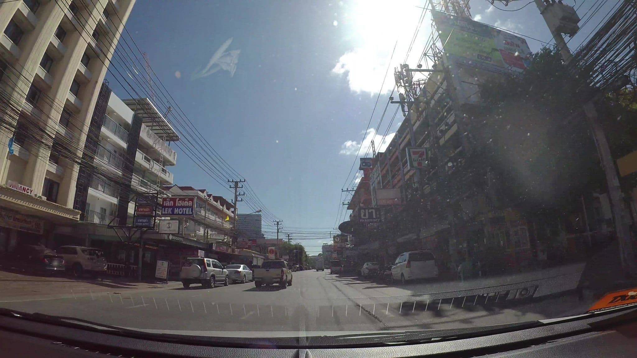 Street view near Snoozotel, Pattaya